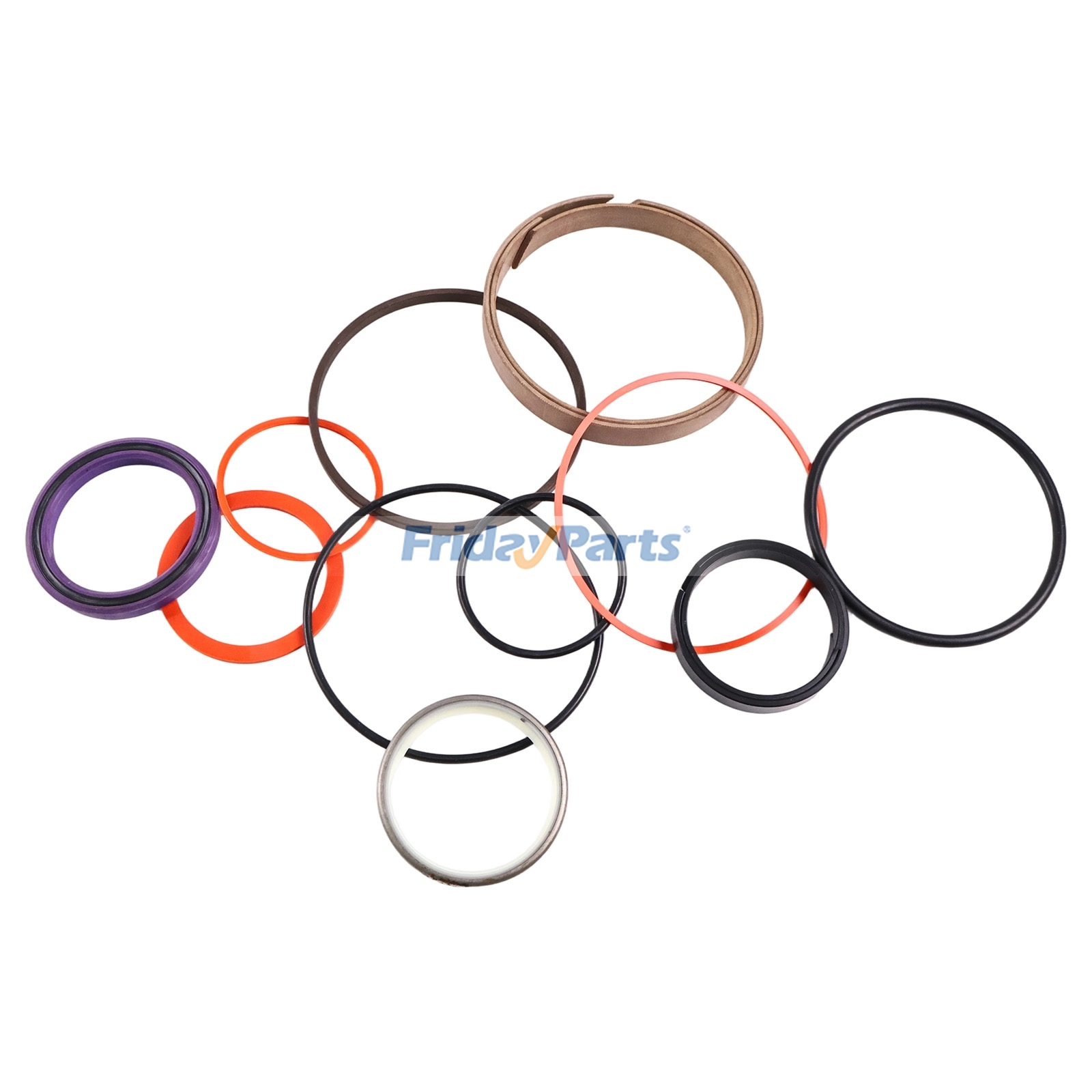 Bucket Cylinder Seal Kit compatible with Loader