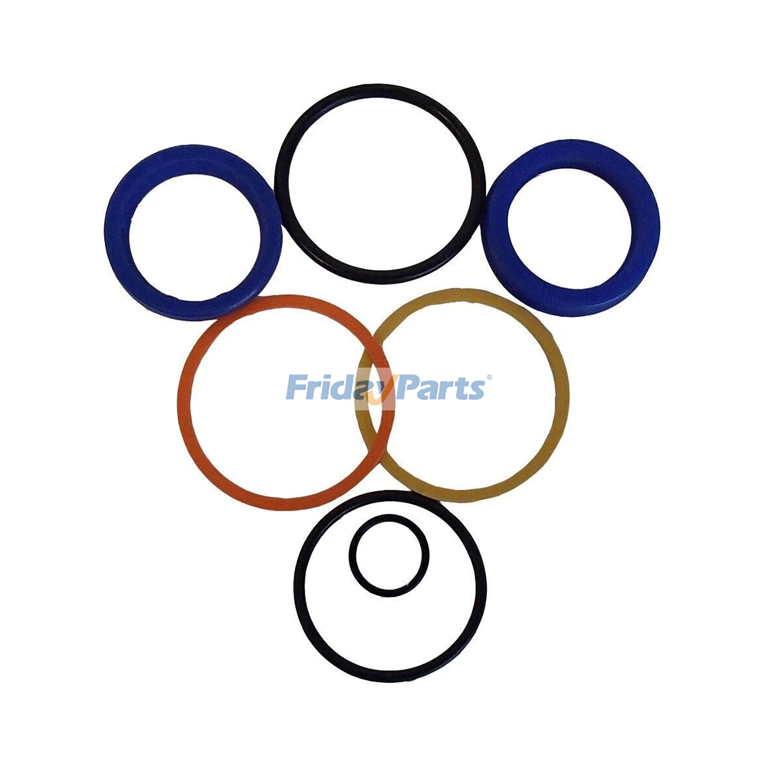 Kit de joints de vérin de godet 707-98-45250 pour pelle Komatsu PC228US-2, PC228UU-1-MO, PC200-6, PC200-6Z, PC200LC-6, PC200LC-6J et PC210LC-6