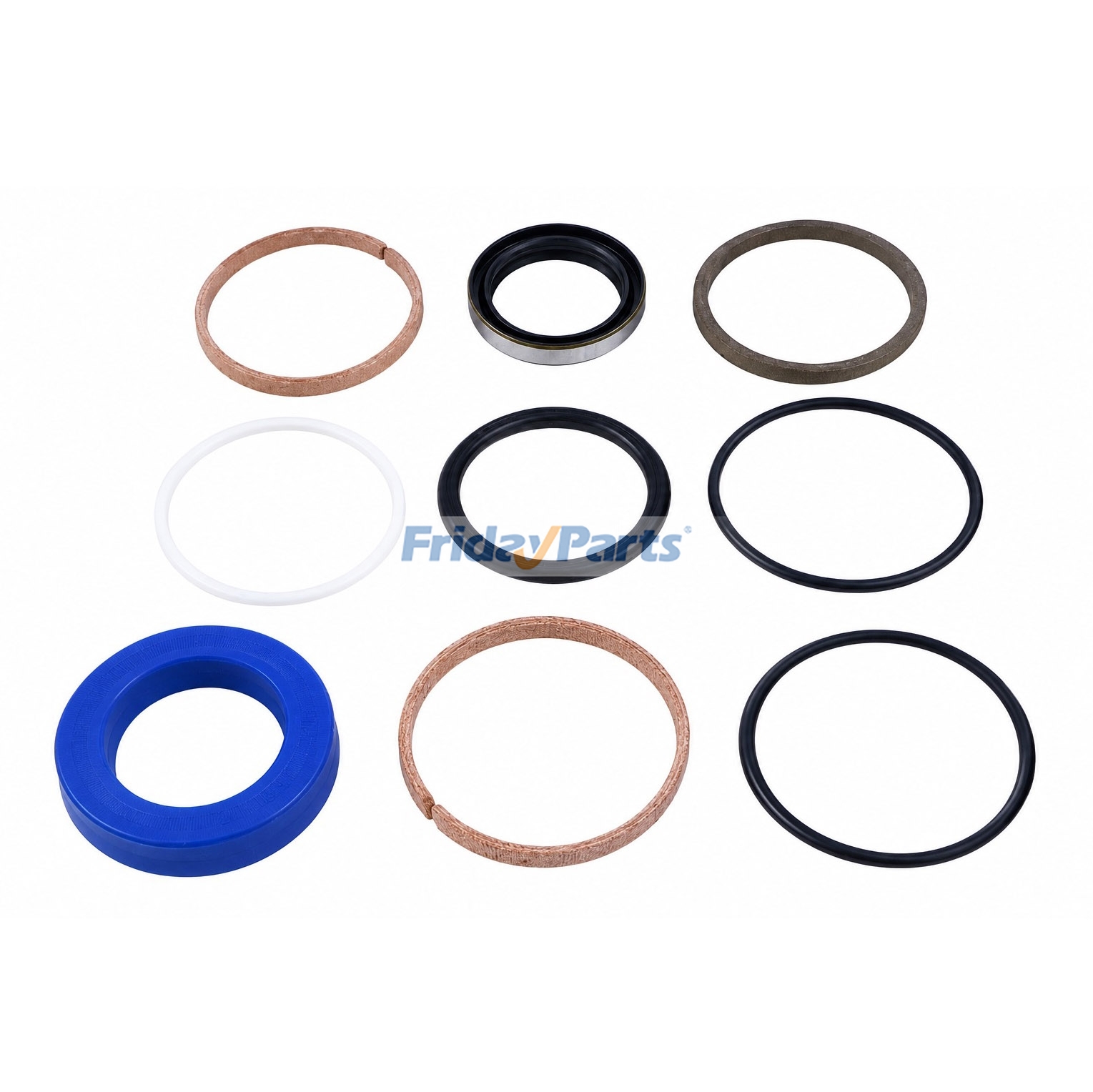 Dichtungssatz für Schaufelzylinder 72280251 PX01V00041R300 für CASE Bagger CX31B CX35B CX36B CX39Bfür Für CASE