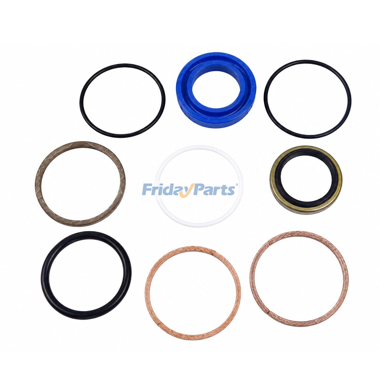 Dichtungssatz für Schaufelzylinder 72280251 PX01V00041R300 für CASE Bagger CX31B CX35B CX36B CX39B
