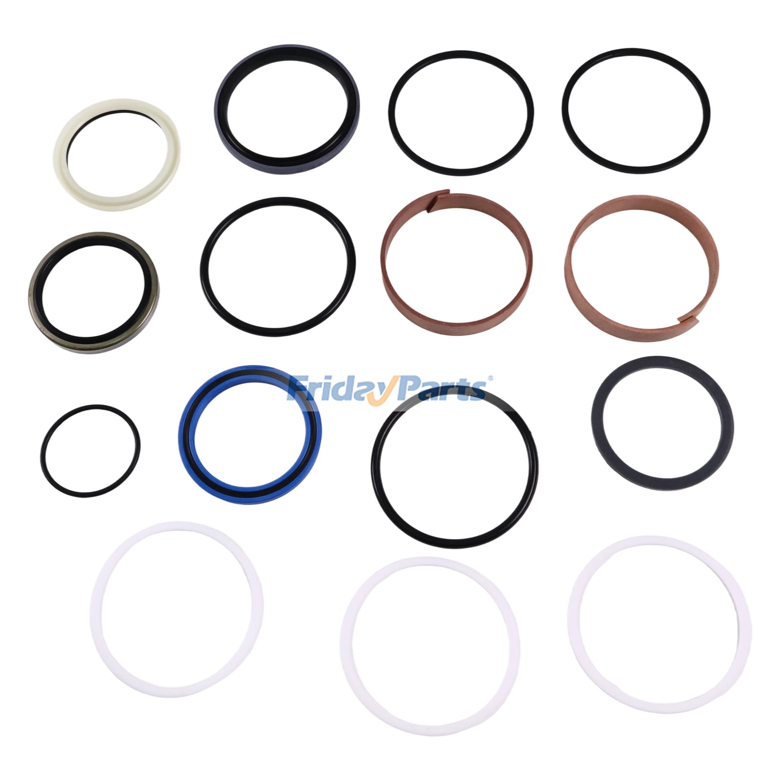 Bucket Cylinder Seal Kit 8048-00120 VOE14589808 for Volvo Samsung Excavator MX6LC SE130LC-2 SE130LC SE130