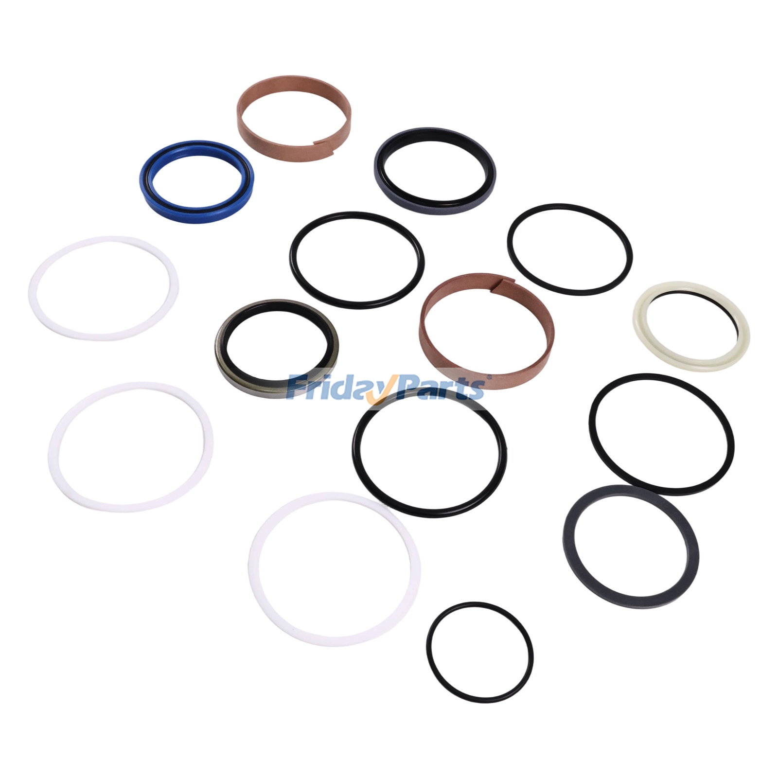 Bucket Cylinder Seal Kit compatible with Excavator