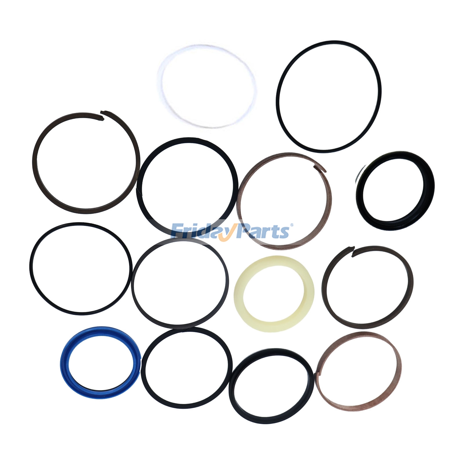 Kit de vedação de cilindro de caçamba para escavadeira Kobelco SK130UR-1E para Escavadora 