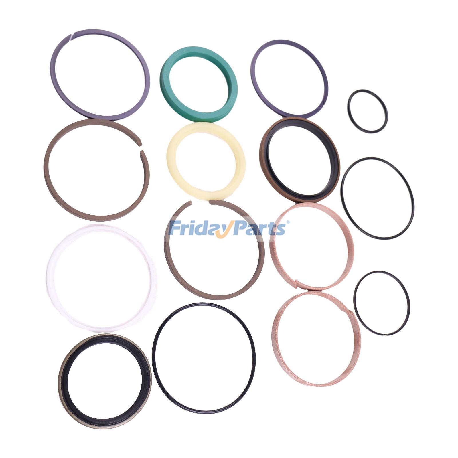 Bucket Cylinder Seal Kit YX01V00005R200 for Kobelco ED150 SK135SR SK210-8 SK235SR SK260 SK250LC New Holland E130 E135SR E215