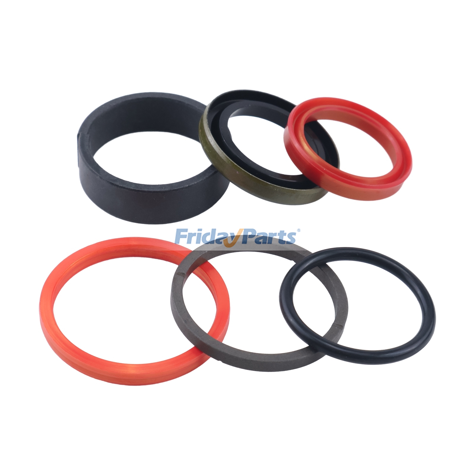 Kit de joints pour vérin de godet relevable 87041804 pour chargeuse New Holland 14LA, 140TLA, 140TL, 15LA et 240TL.