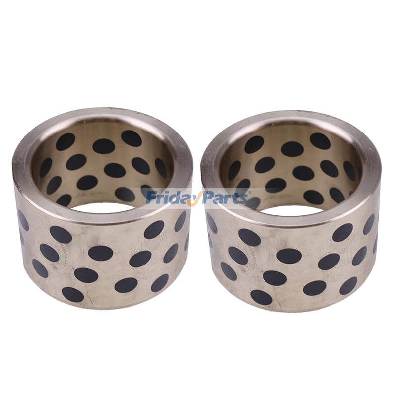 2 Pieces Bucket to Arm Mounting Bushing FYD00002611 4423773 for John Deere Excavator 17P 17D 17G 17ZTS 26P 26G 27C 27D 27ZTS 30P 30G 35P 35D 35G 50P 50D 50G