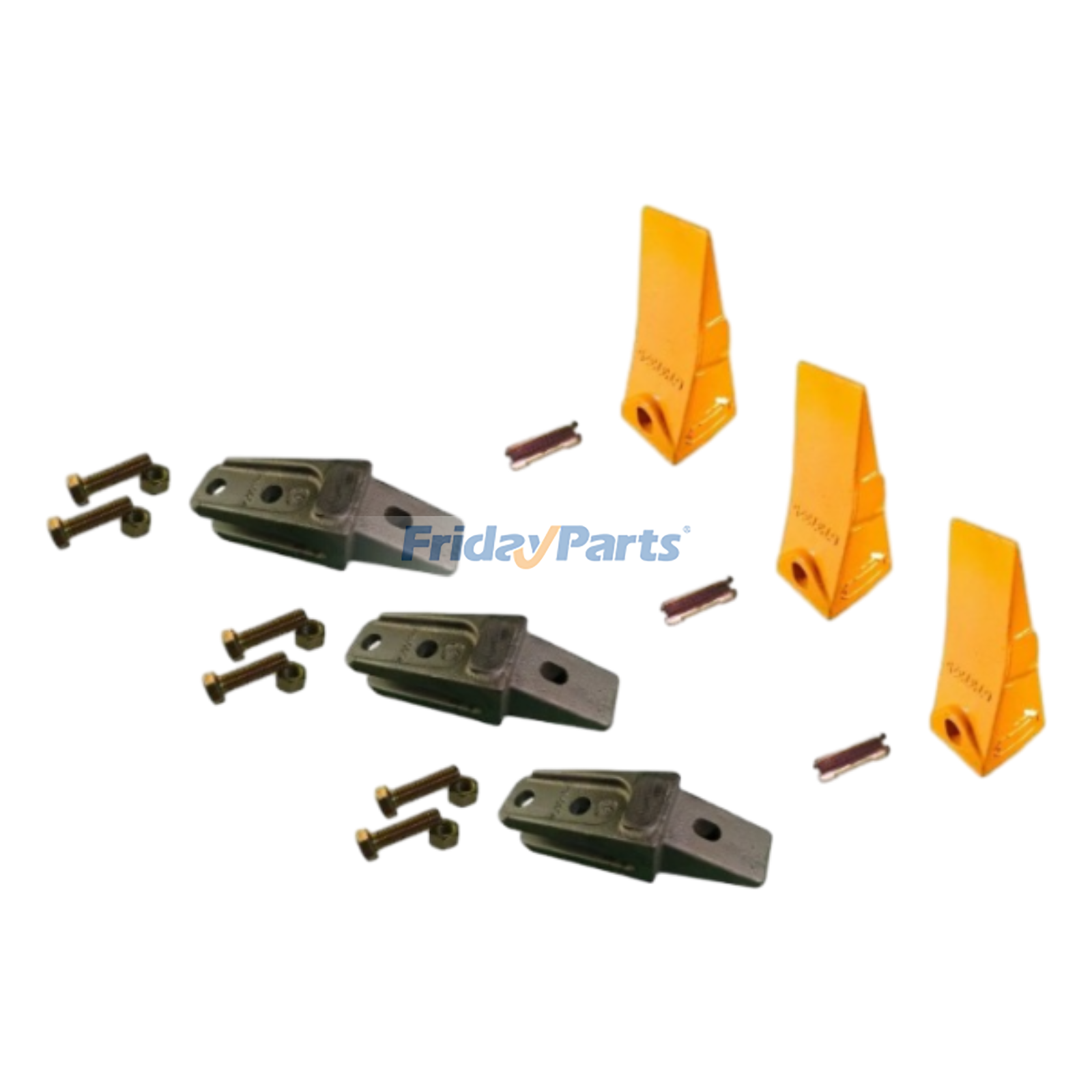 Bucket tooth Kit for Bobcat Loader B100 B250 B300 BL375
