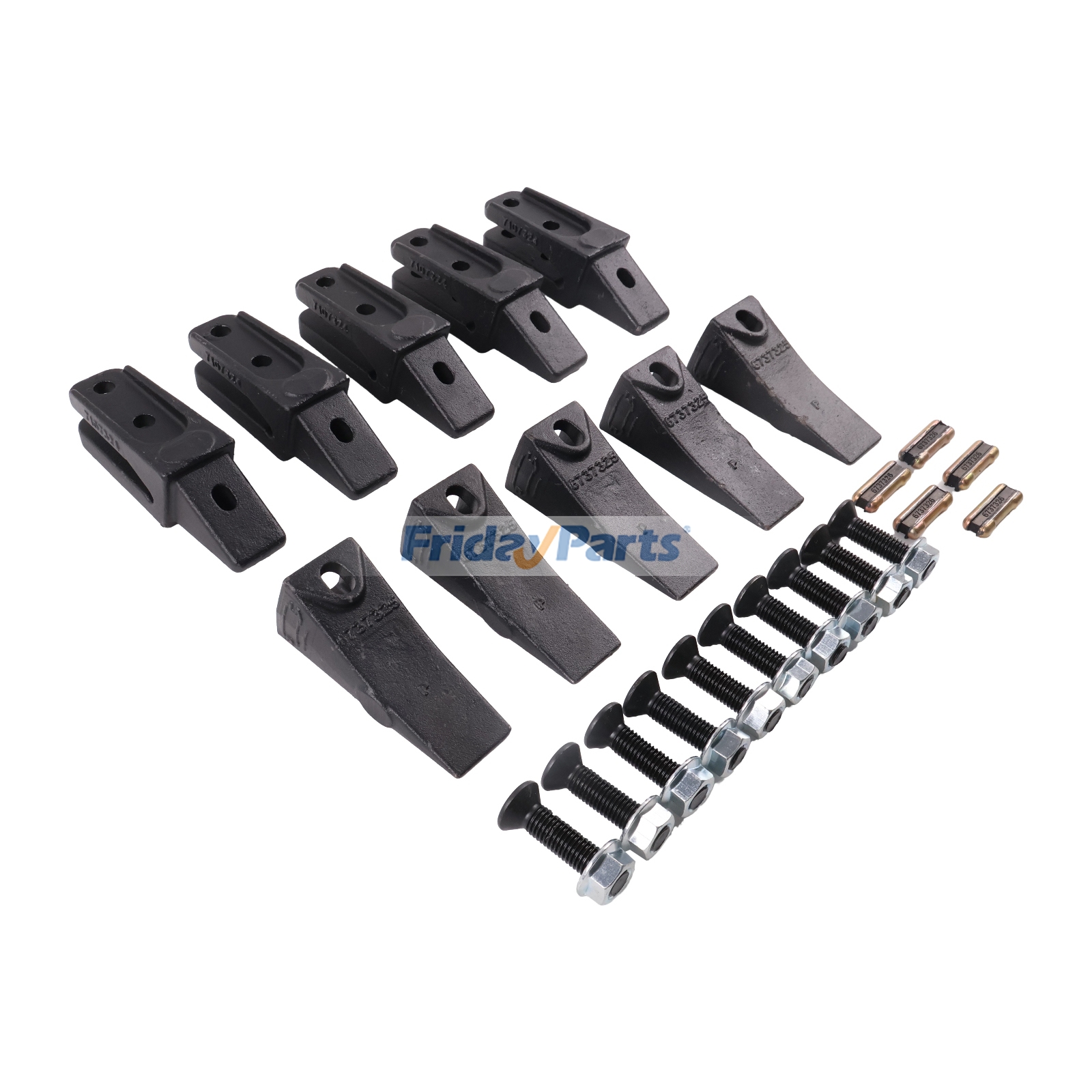 Bucket tooth Kit for Bobcat Loader B100 B250 B300 BL575