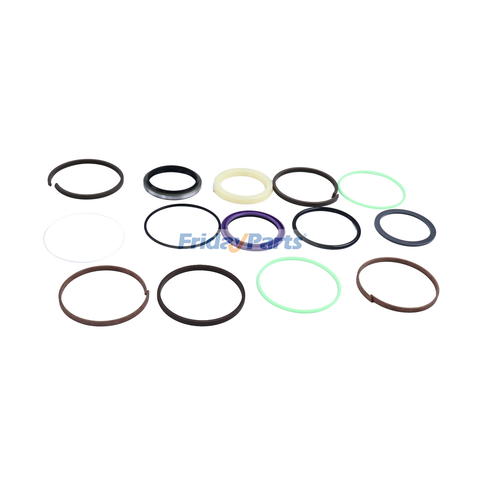 Kit de sello de cilindro de cucharón para Hitachi EX120-5 4364914 de FridayParts