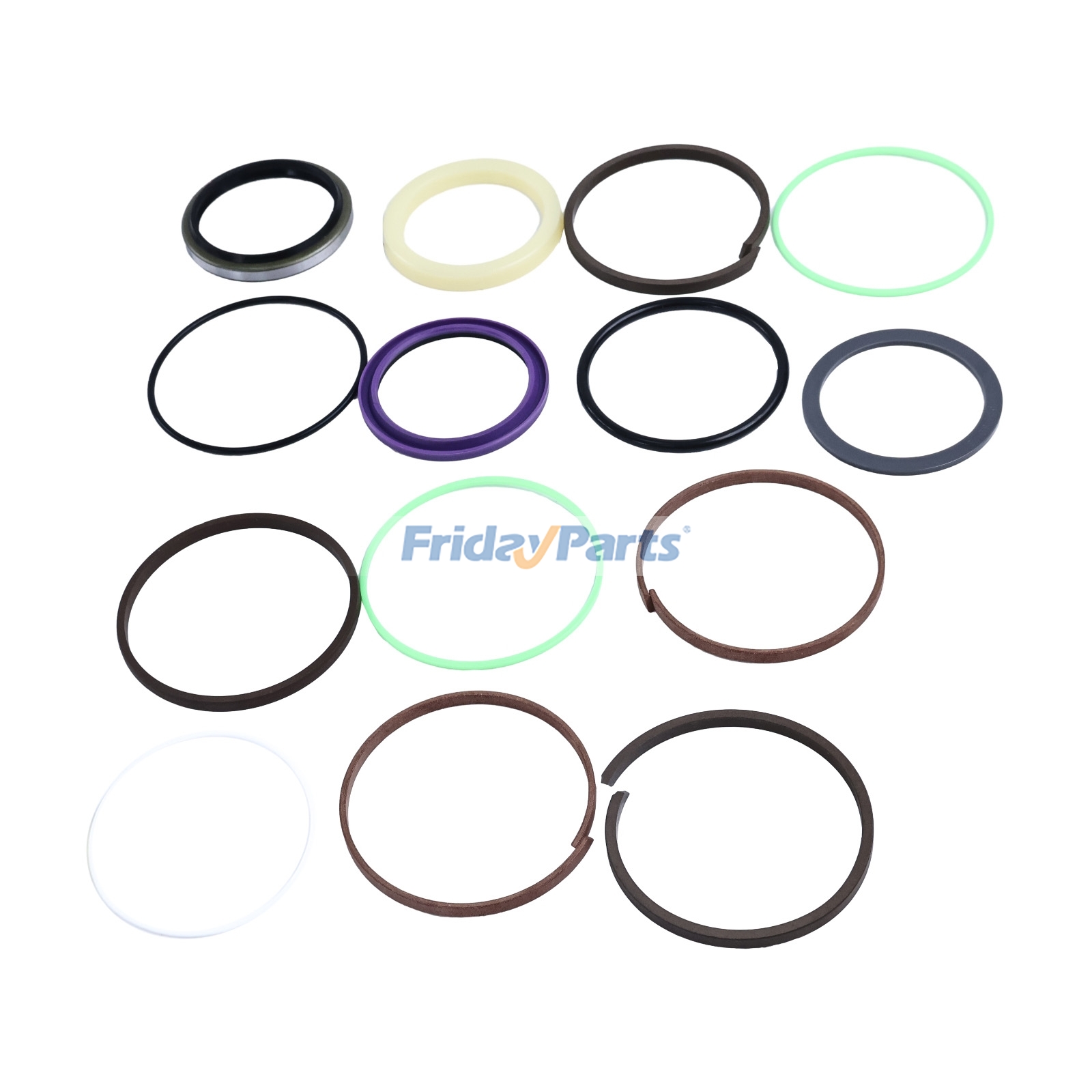 Kit de sello de cilindro de cucharón 4371061 para excavadora Hitachi EX200-5 EX210H-5 EX220-5 EX230-5 EX230K-5 ZX200 ZX200-3 ZX210H