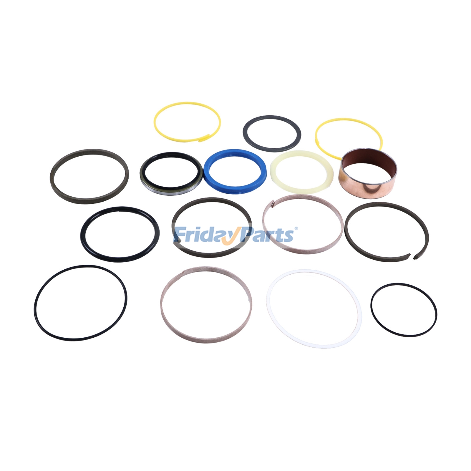 Tilt Cylinder Seal Kit AH173451 for John Deere Excavator 2154D 2454D 2554 2954D 2054