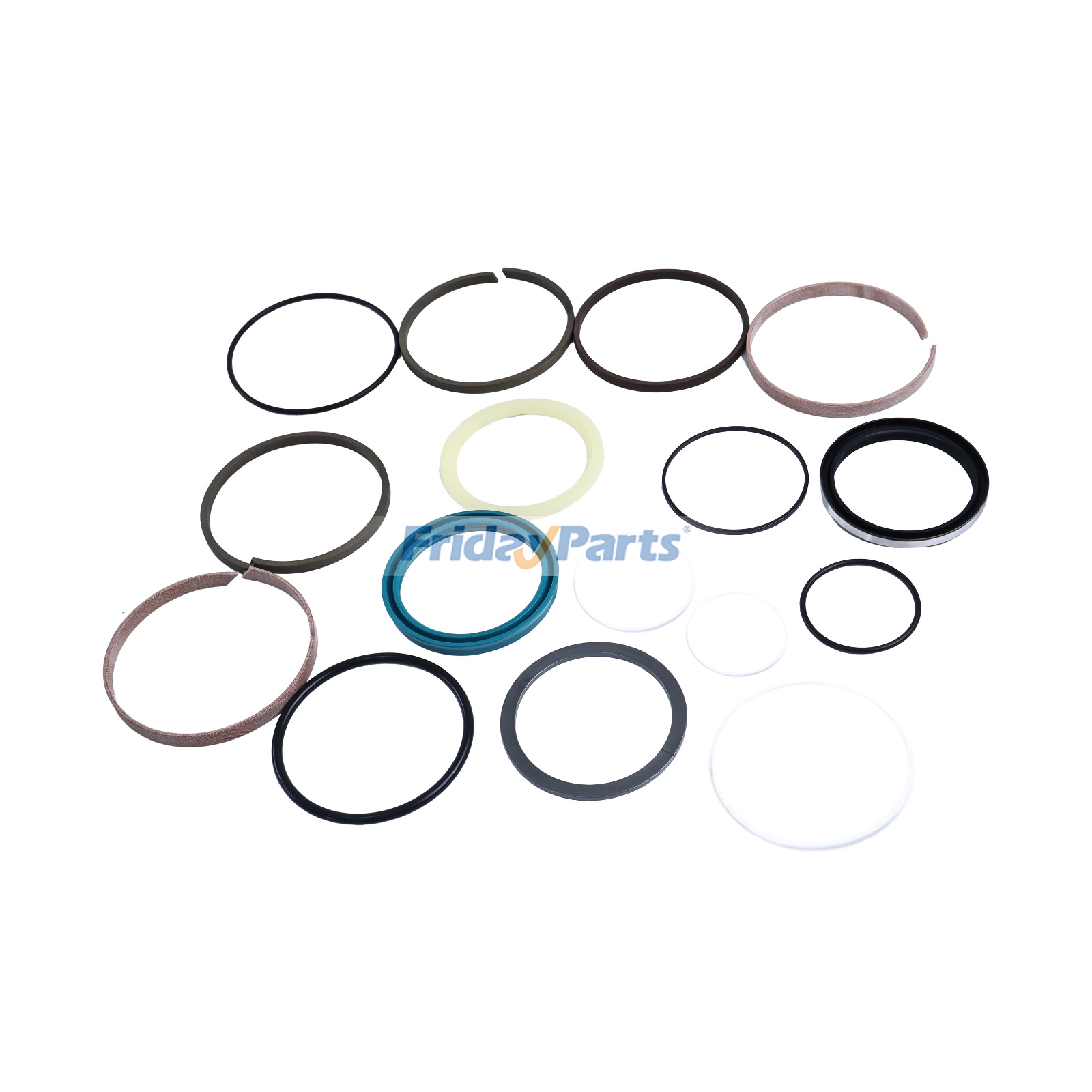 HITACHI用,JOHN DEERE用用日立 ZAXIS160LC-5G ZAXIS160LC-5N ZAXIS160LC-6N ジョンディア 160P 160GLC 掘削機用バケットシリンダーシールキット FYA00012904