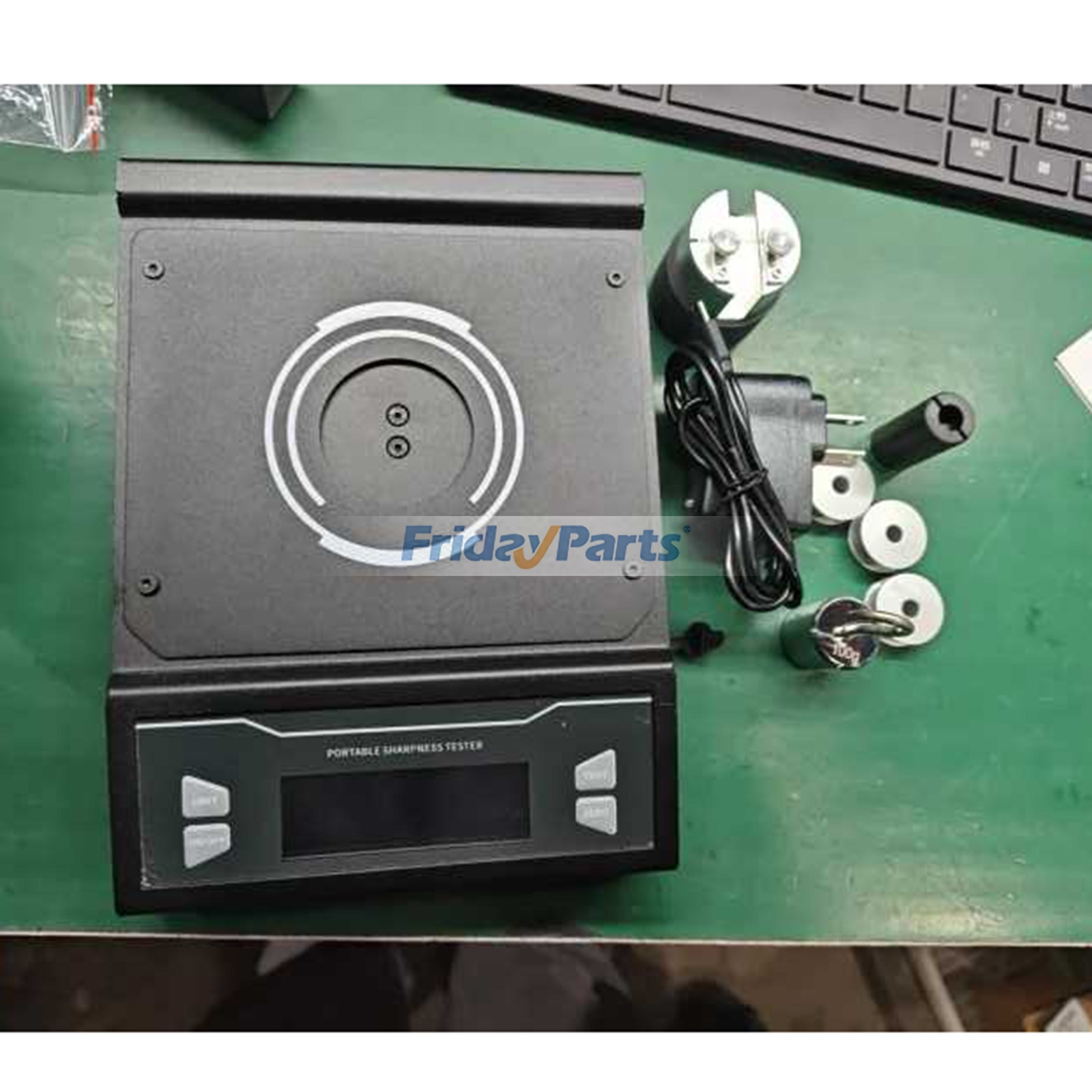 Probador de afilado de cuchillas portátil con batería de litio incorporada y enchufe estadounidense IPST-1 para cuchillos y cuchillas