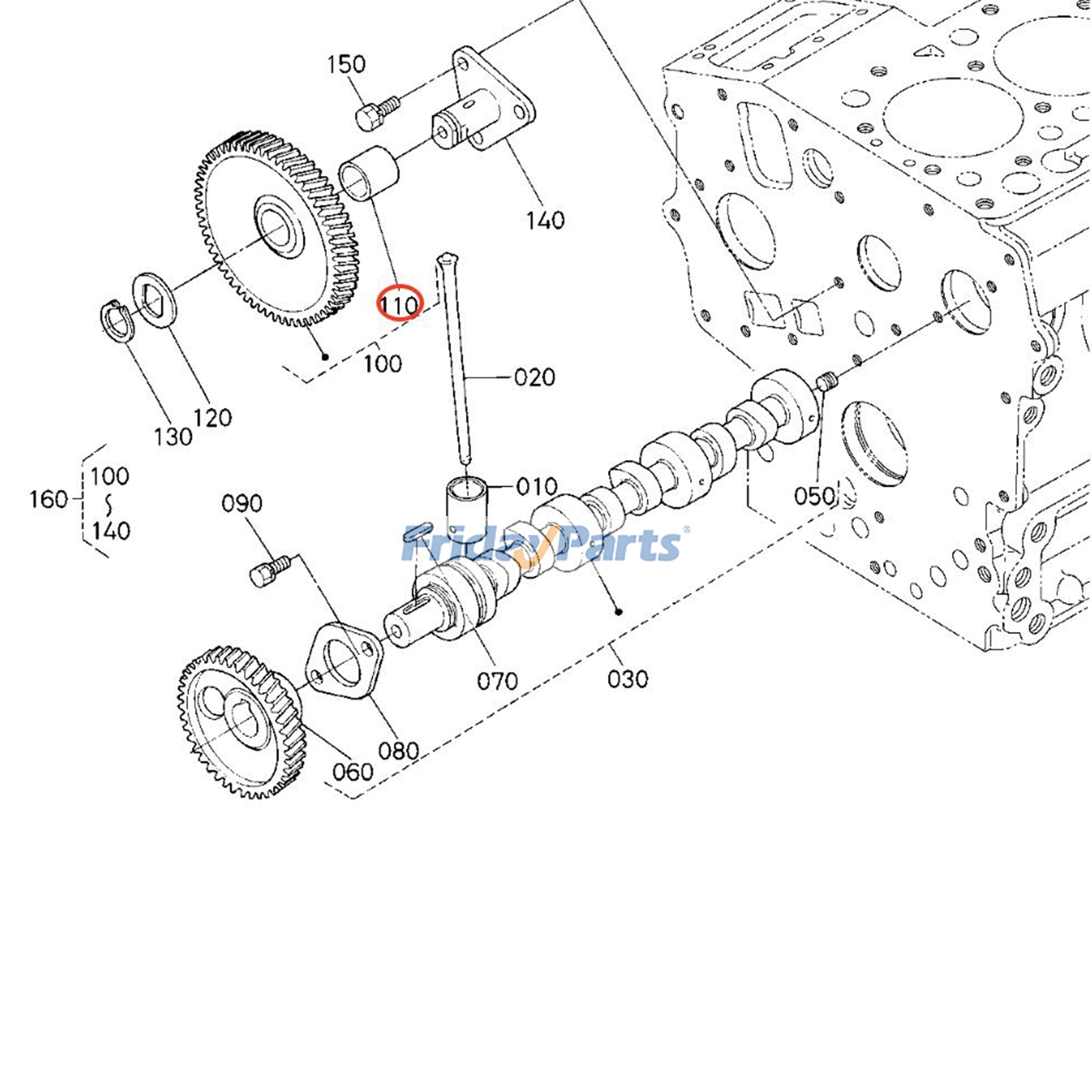 Bushing for Excavator,Generator,Mower,Tractor