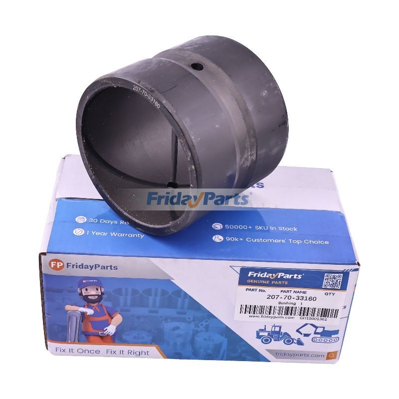 Bushing 207-70-33160 for Komatsu Excavator PC300-3 PC300-5C PC300 PC300-6 PC300-6Z PC300-7 PC300-8