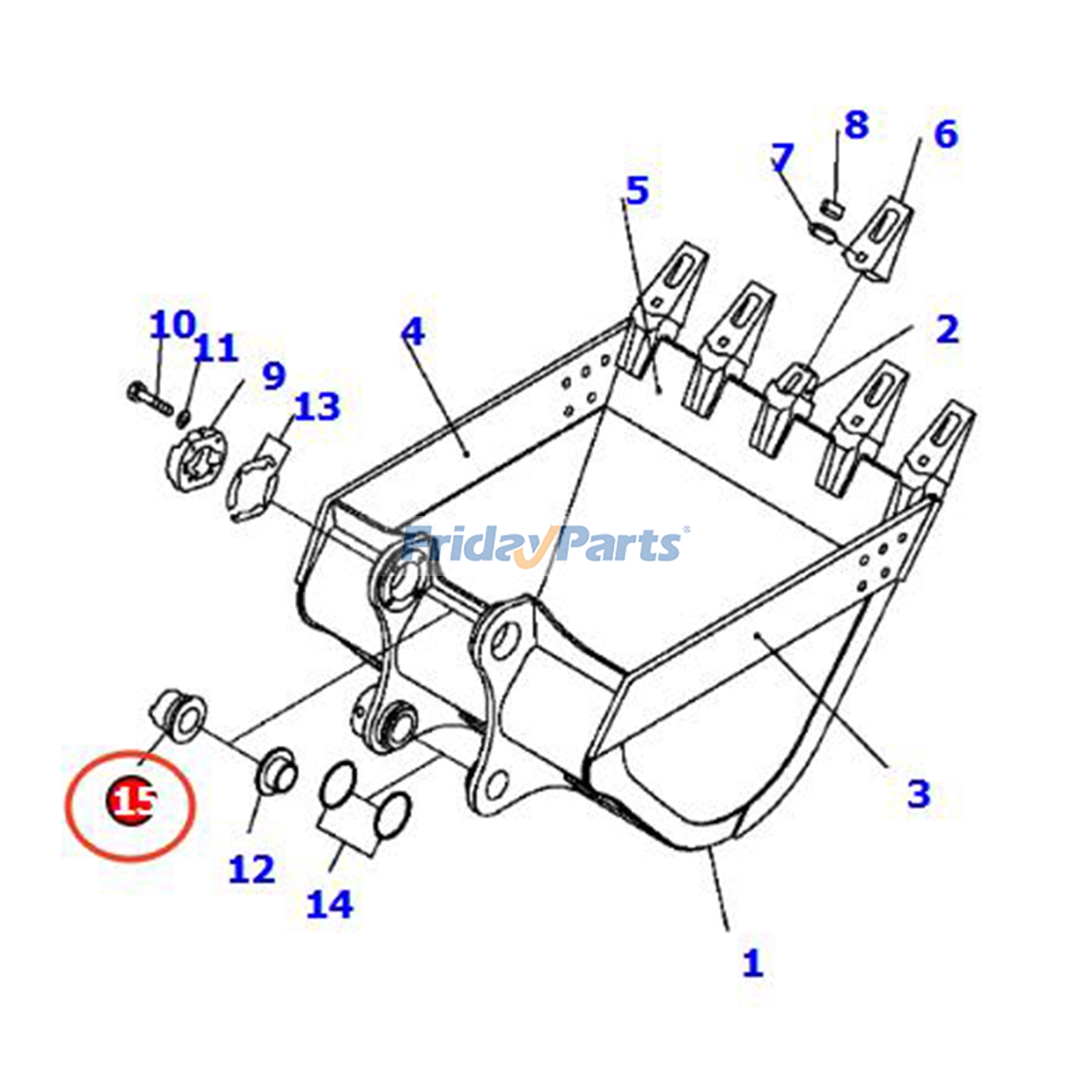  Bushing For KOMATSU