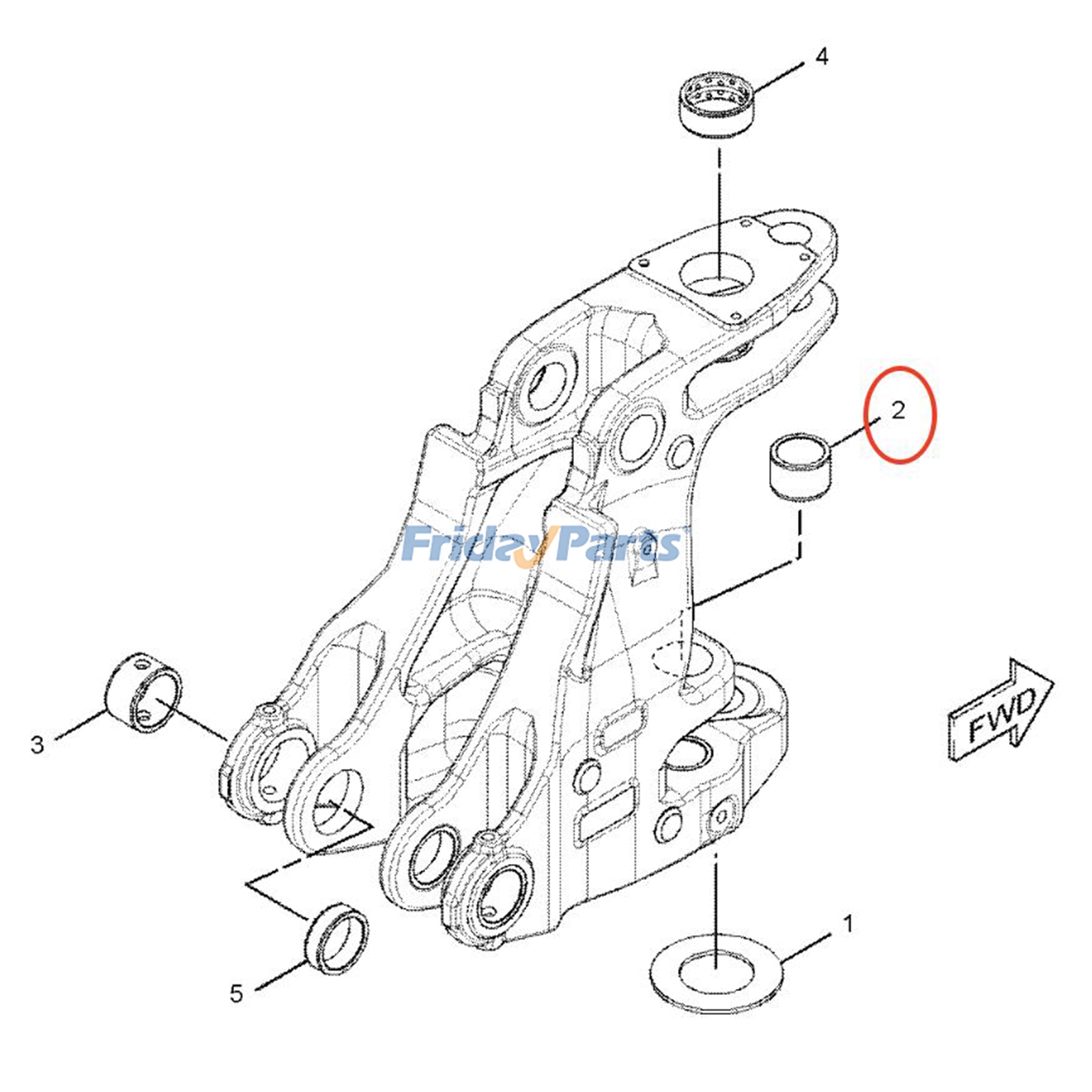 Bushing for Engine,Loader