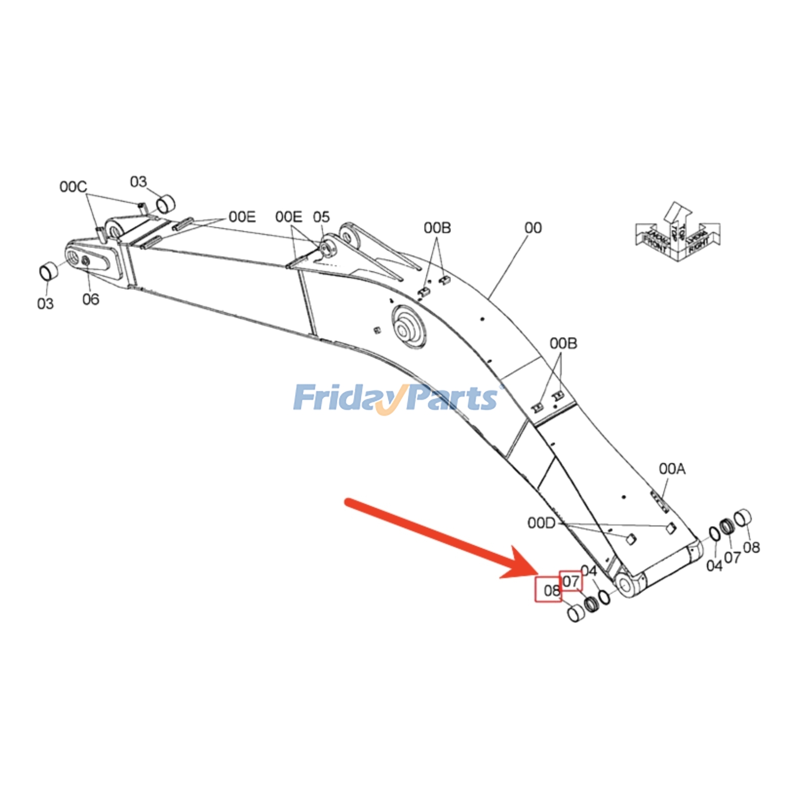 Bushing for Excavator
