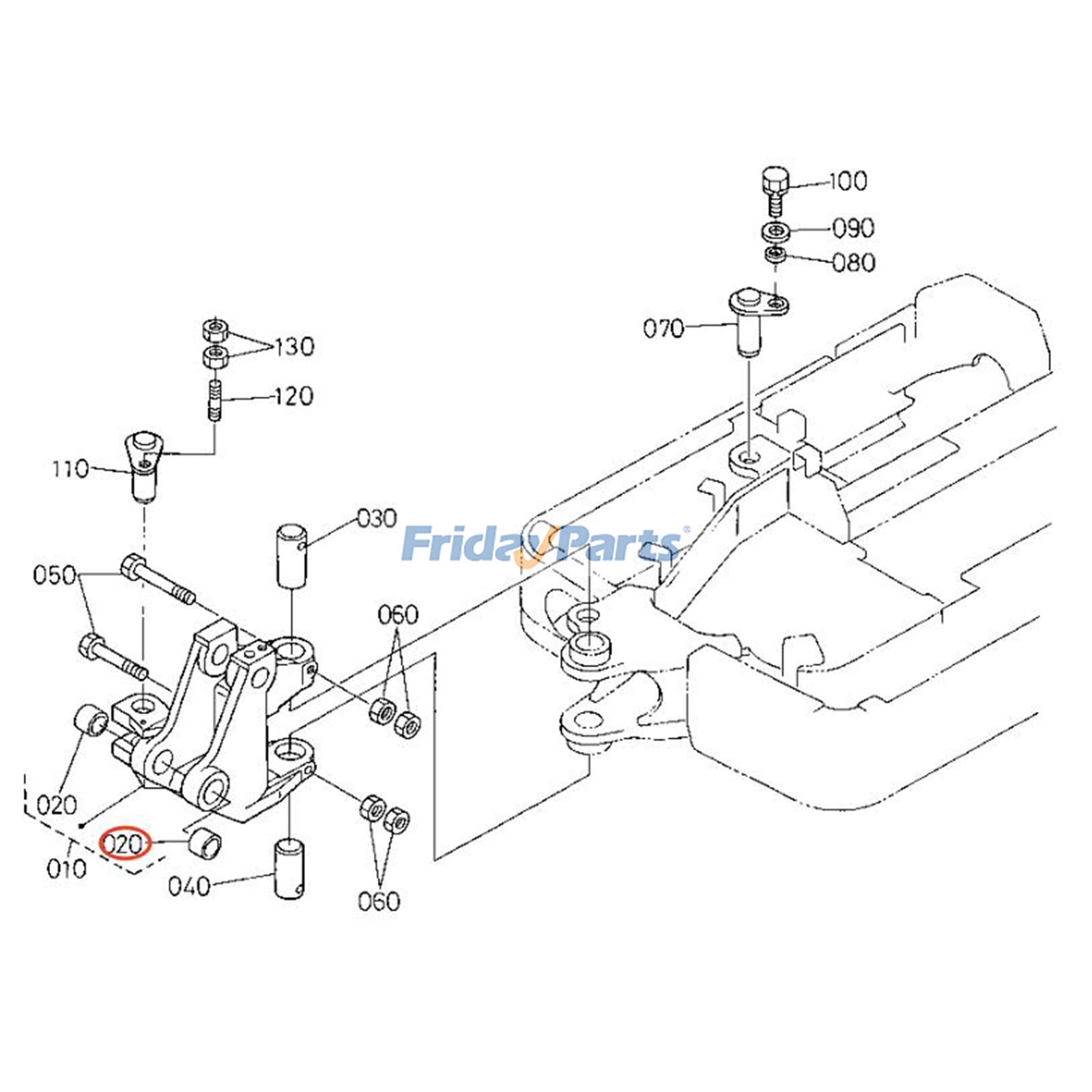 Bushing for Excavator,Tractor