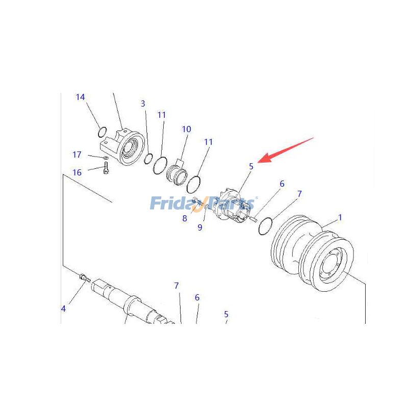 その他の建設機械 ブッシングアセンブリ