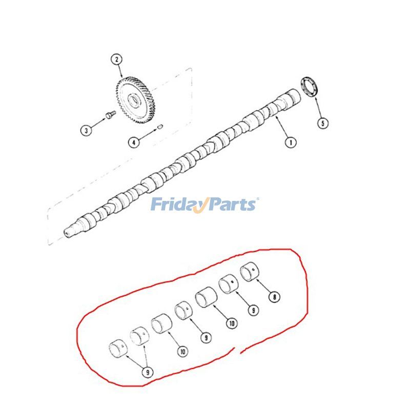 Bushing Kit CASE for Engine,Tractor