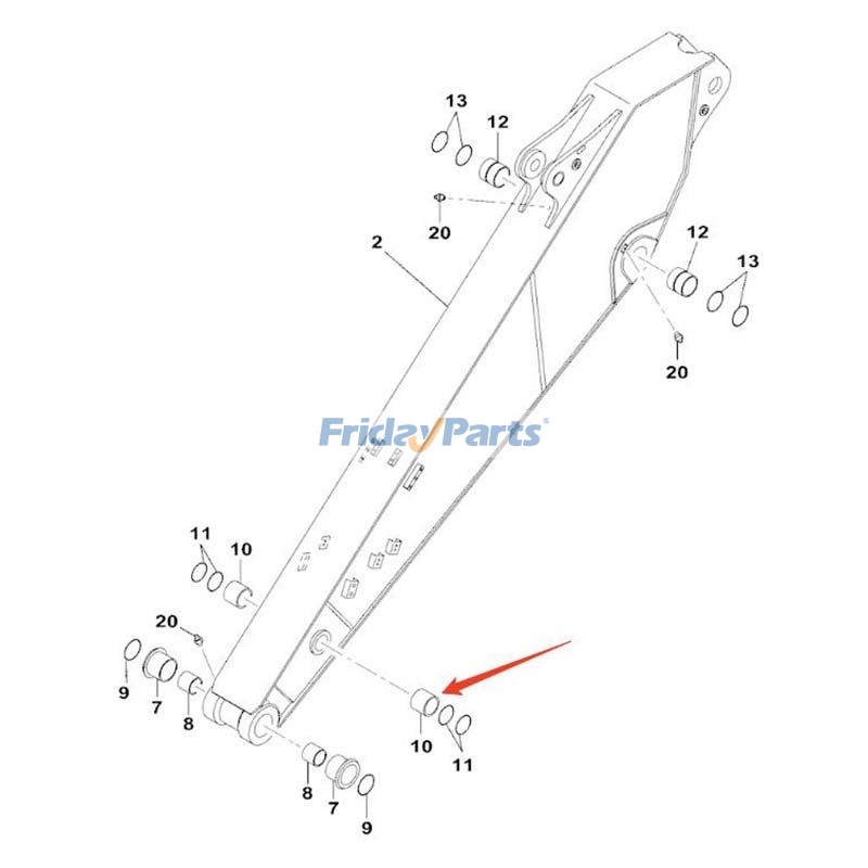 Bushing for Excavator