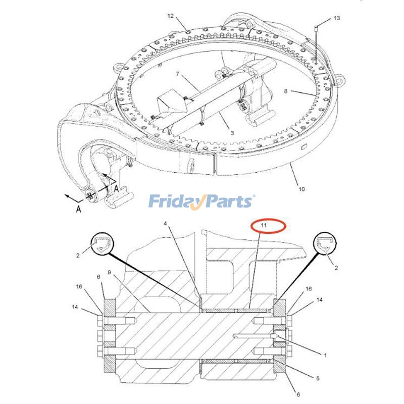 Bushing for Excavator,Generator,Motor Grader,Other Construction Equipment