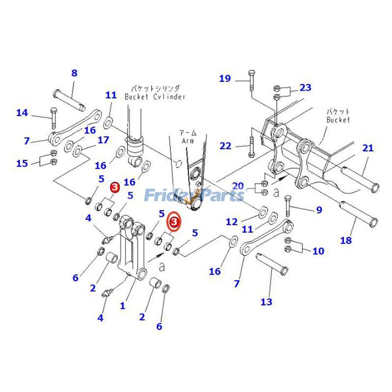 Bushing for Excavator