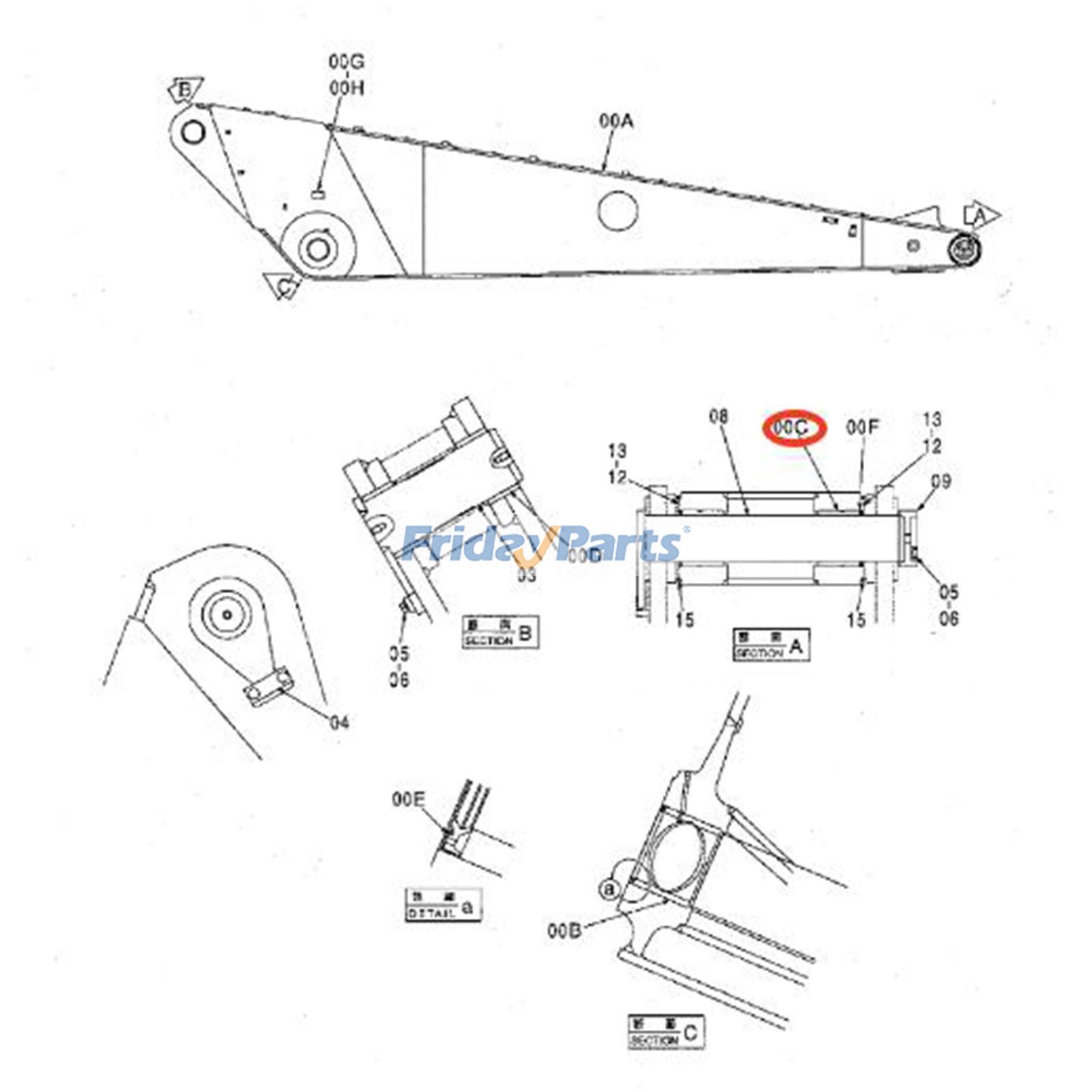 Bushing for Excavator