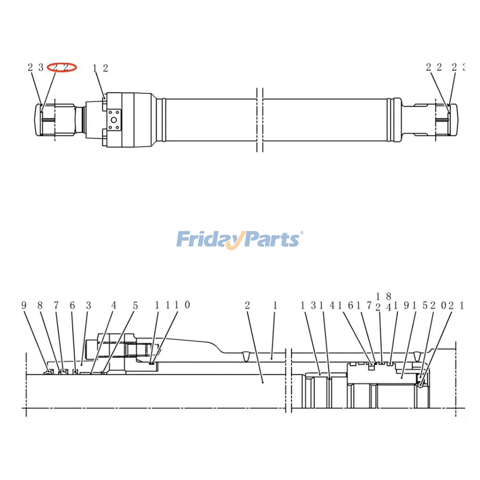 Bushing for Excavator