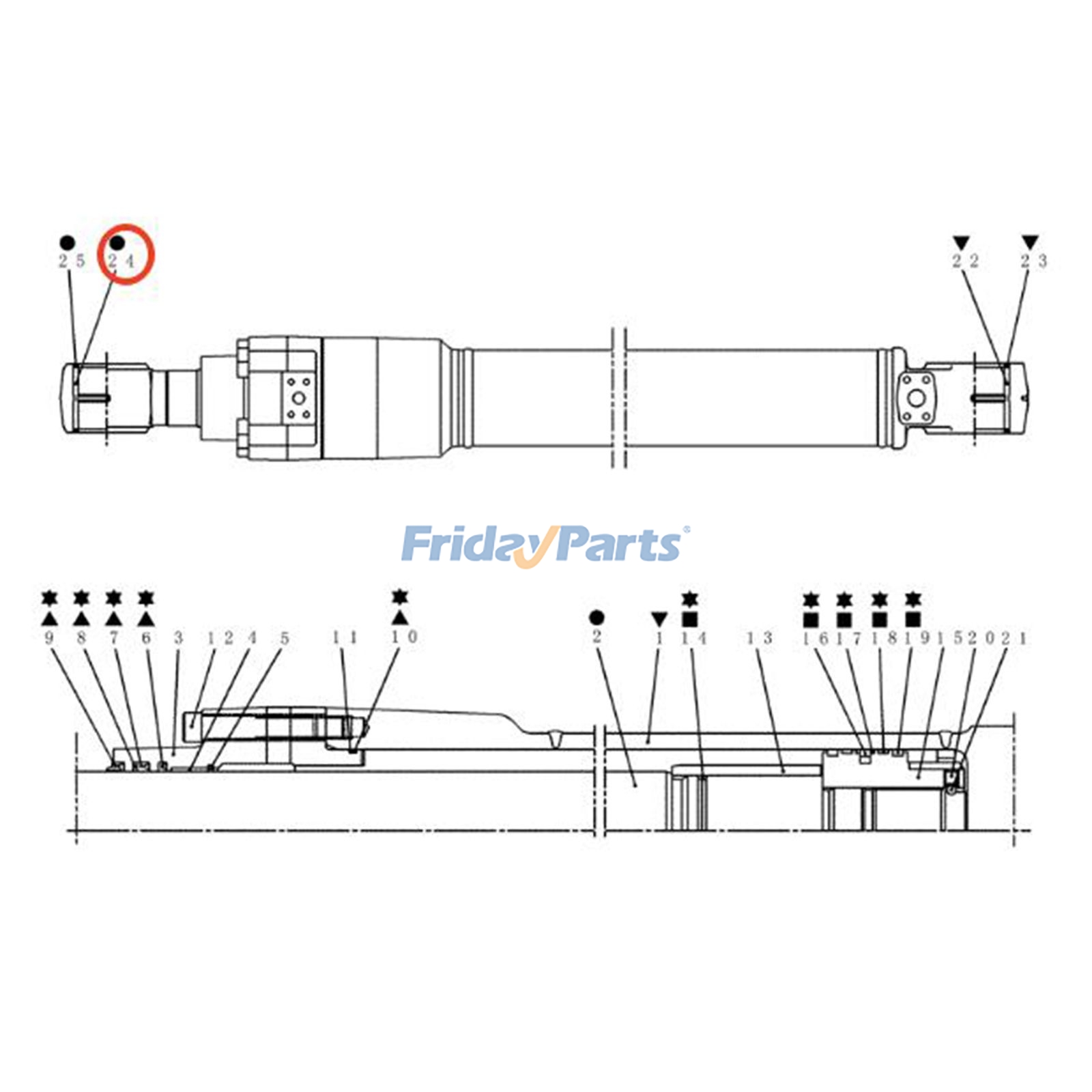 Bushing for Excavator
