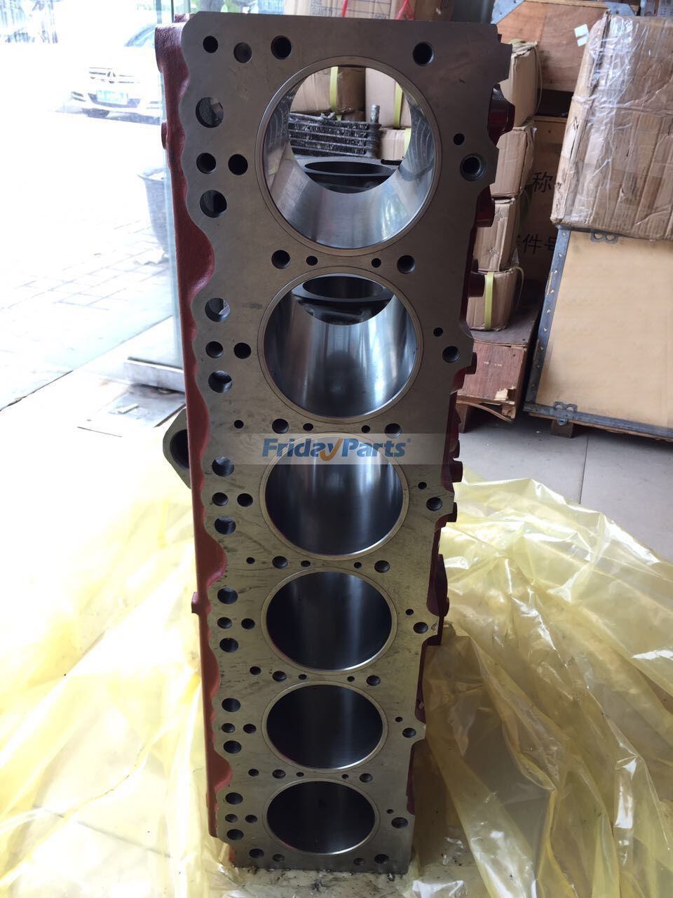 Bloque de cilindros para motor de excavadora Isuzu 6BD1