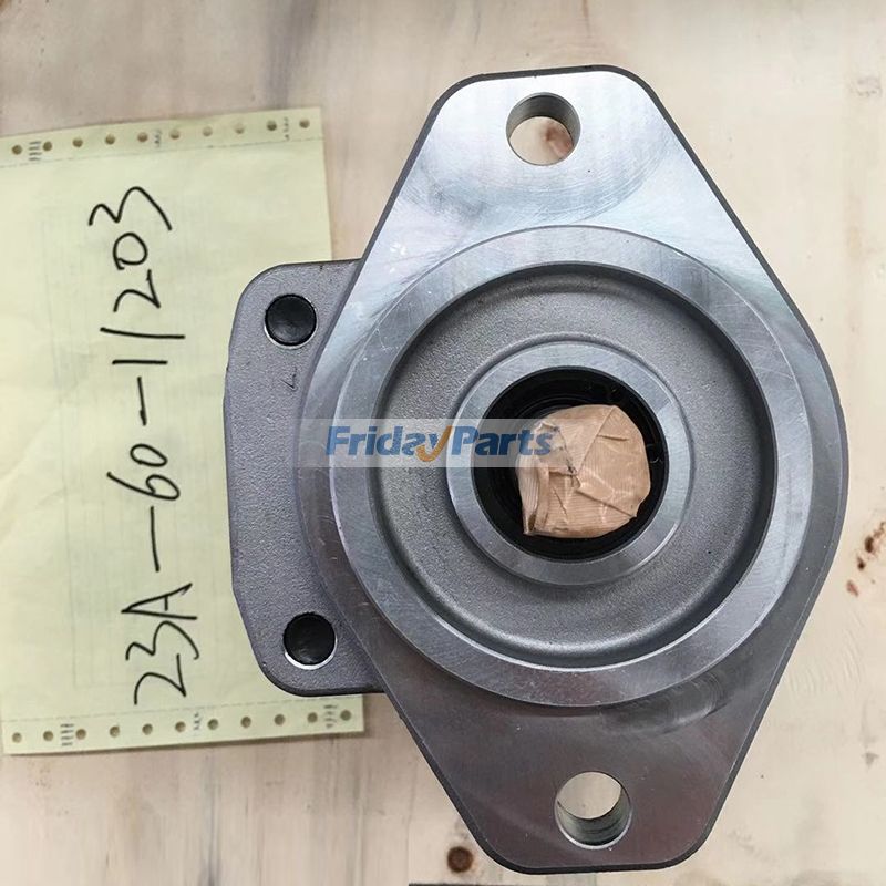 KOMATSU用用コマツ モーターグレーダー GD505A-3 GD505A-3A GD605A-5 エンジン S6D105-1 S6D102E-2 用油圧ポンプアセンブリ 23A-60-11203 23A-60-11202