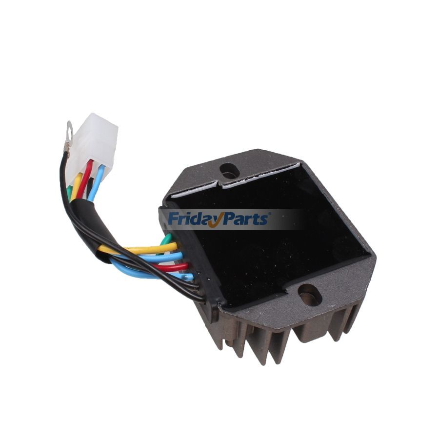 Regulador de voltaje de 12 V para tractor Kubota B5200 B6200 B7200 B8200 B9200 6 cables 15533-64600 H1550-64600 76611-55440
