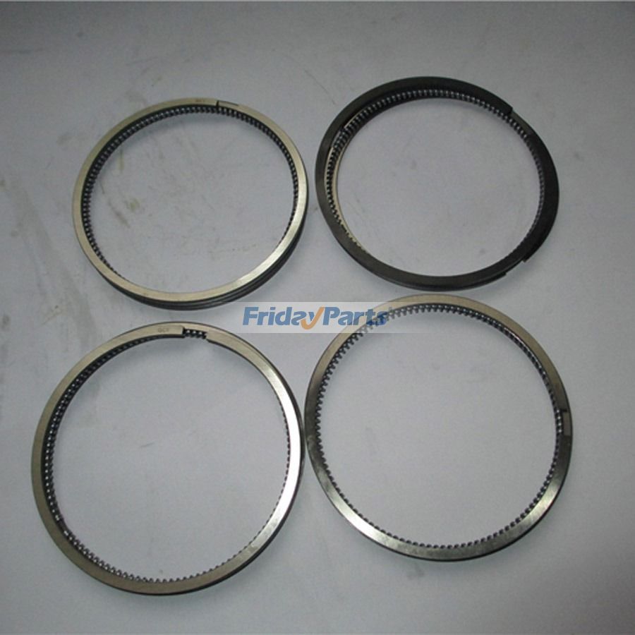 For Yanmar Engine 4TNE92 Komatsu Engine 4D92E Piston Ring 4 Units 1 Set