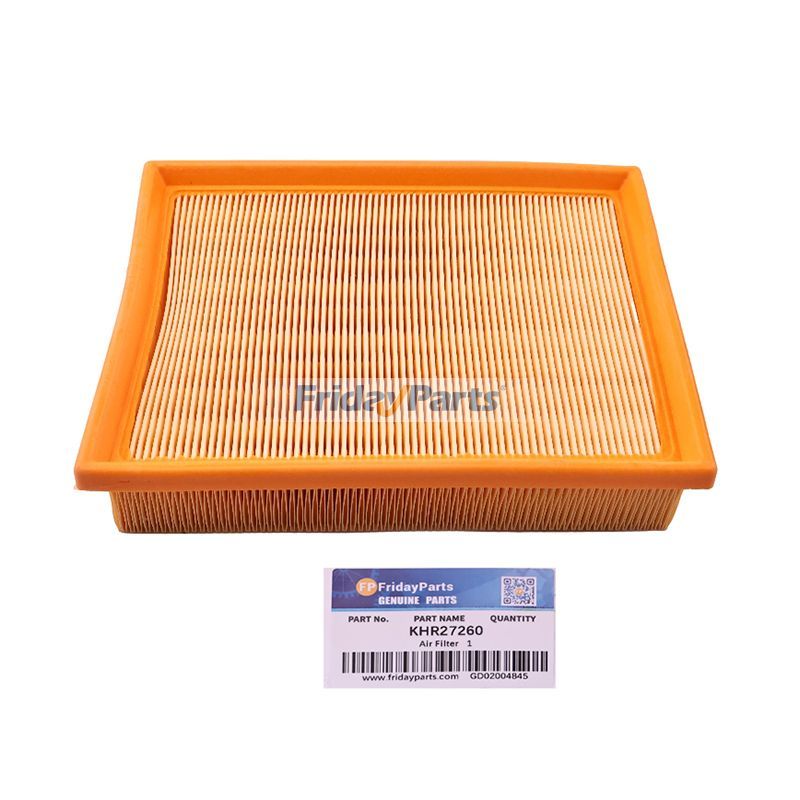 Filtro de ar da cabine KHR2772 MMR80010 para escavadeira CASE CX290 CX210LR CX330 CX210N CX130 CX350 CX460 CX240 CX800 CX160 CX240LR CX210 CX700 CX800B New Holland E805