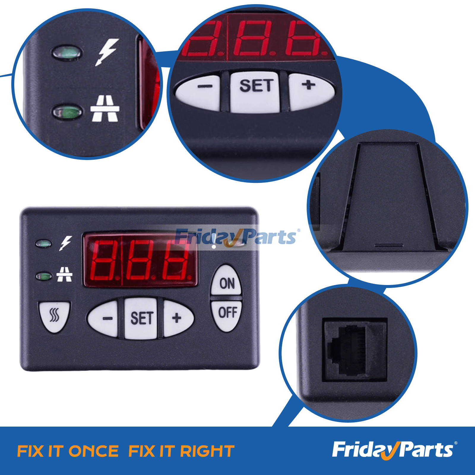 Controlador de comando de cabina 79-60409-02 para unidad de refrigeración Carrier Viento Xarios 300 350 Citimax 500 700 de FridayParts