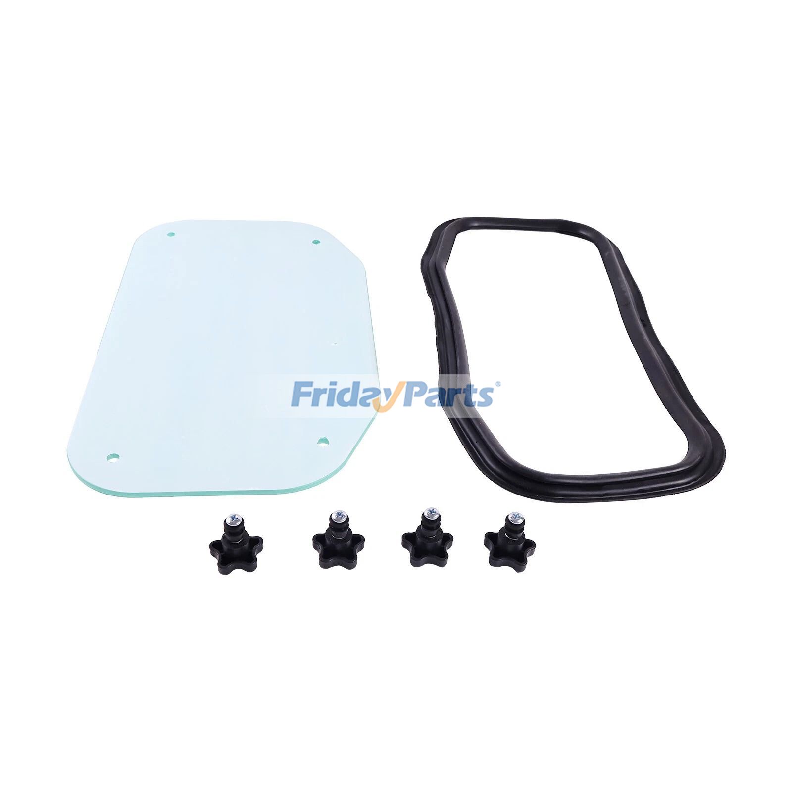 Cab Window Glass Seal Rubber Knob Kit for Loader