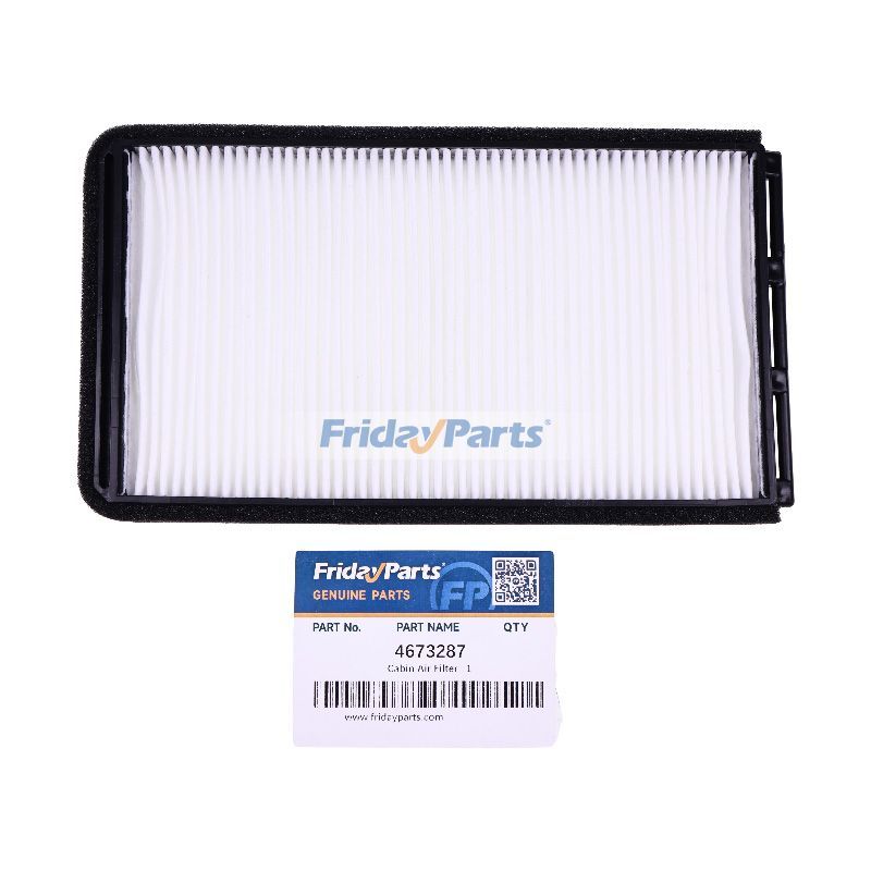 Cabin Air Filter 4673287 for Hitachi Excavator ZX30U-5A