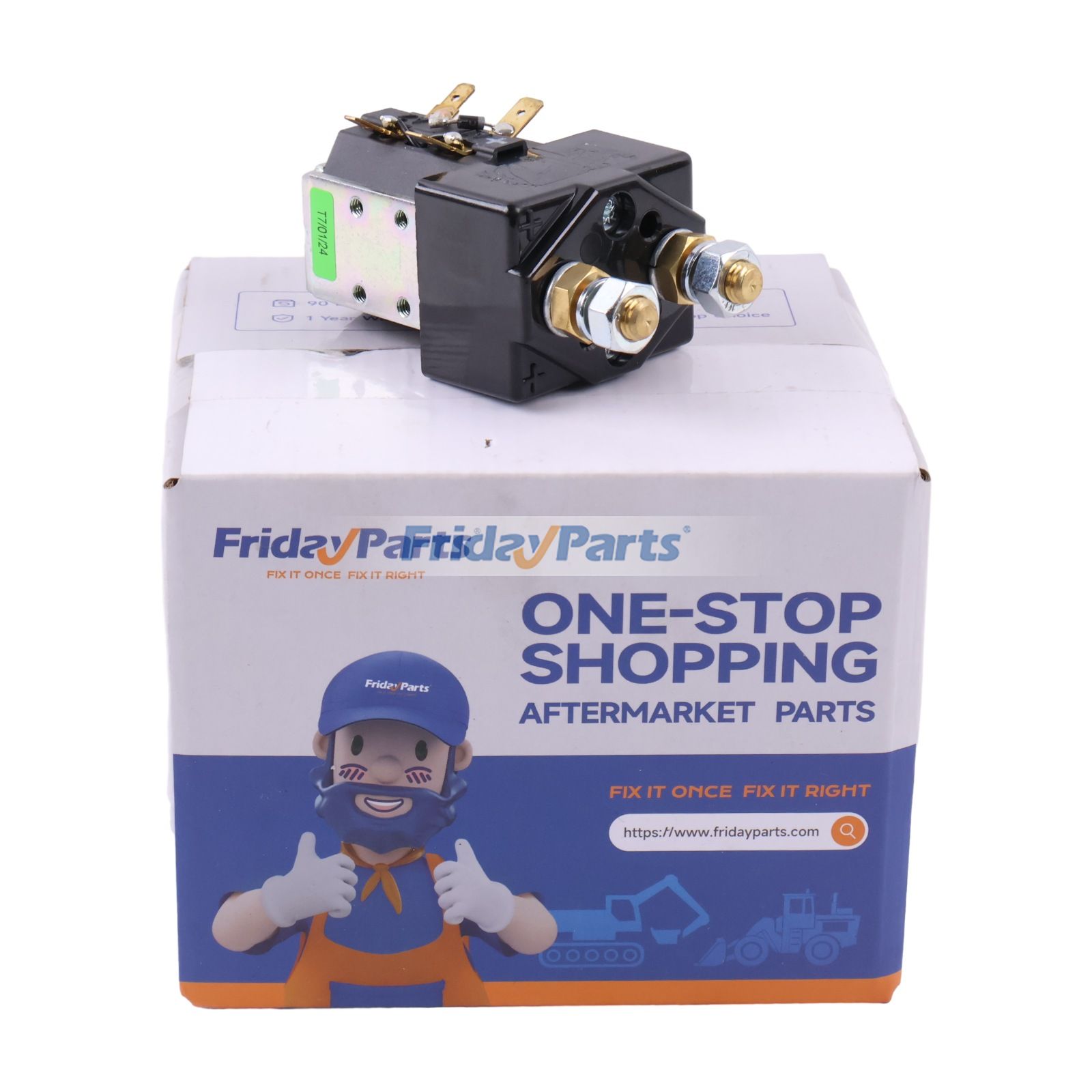 Contacteur de pompe auxiliaire 24 V 80 A 1304130GT pour Genie Z-30/20N Z-34/22N Z-45/25 GS-1330m GS-1530 GS-1532 GS-1930 GS-1932 GS-2032 GS-2046 GS-2632 GS-2646