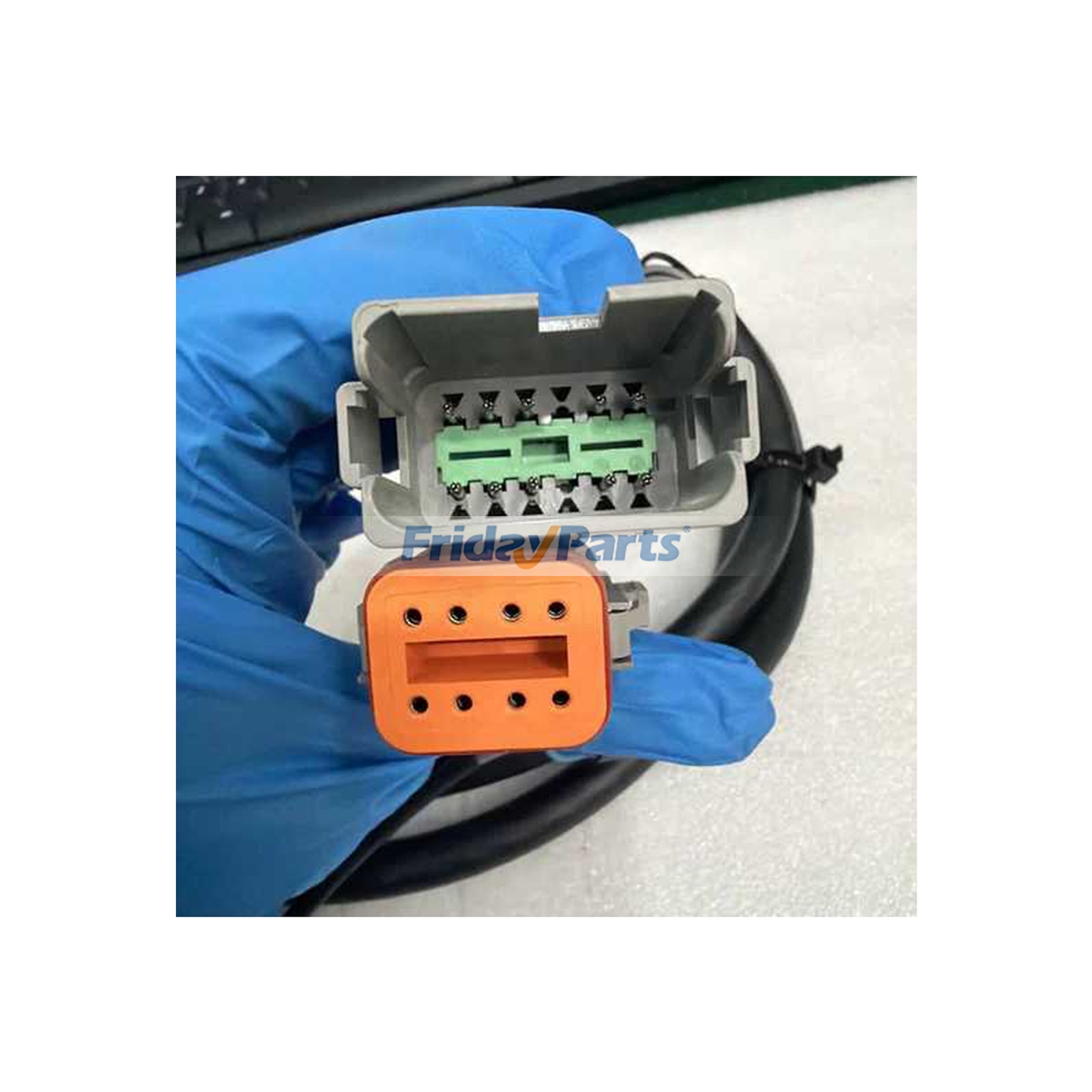 Conjunto de cabos 283-3367 para motores Caterpillar CAT 3126 3176 3196 3306 950G 950H 962G 966G 966H 972G 980G II 525B 525D 535D 545D 555D 824H 825H 826H FridayParts