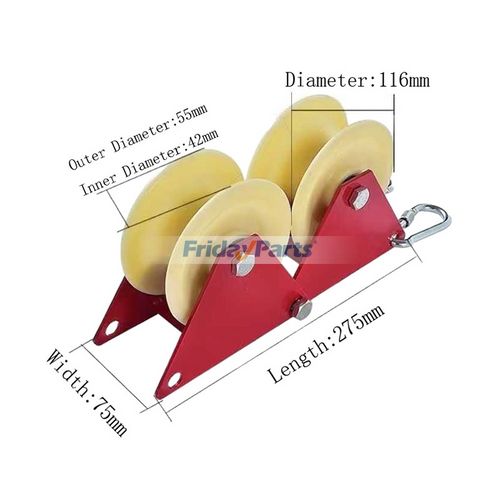 Roller Rack Retractor Cable Roller Edge Retractor for Aerial Work