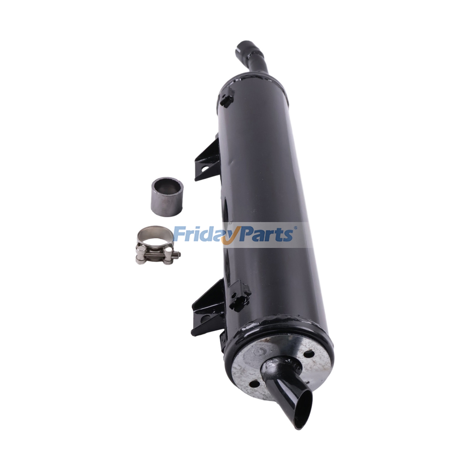 Yamaha用用Caltric マフラー（ガスケット付き） 4S1-E4710-00-00 5FU-E4710-00-00 ヤマハ ビッグベア 400 2000-2012年式用