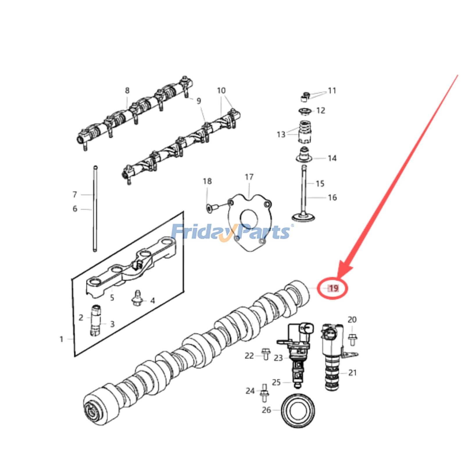  Camshaft For Dodge,For Jeep,For Chrysler