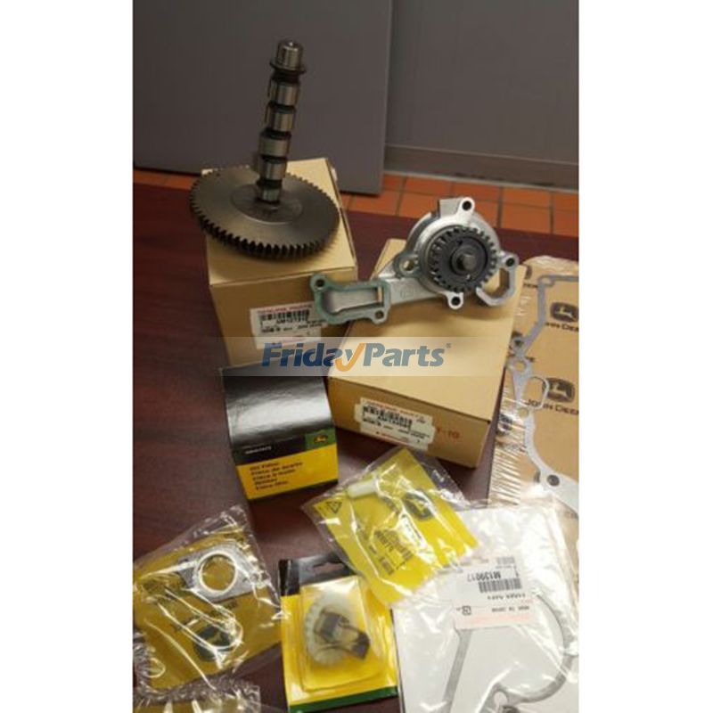 Kit de joint d'arbre à cames AM127312 et de pompe à eau pour moteur Kawasaki FD590V Tracteur John Deere 345 F725 285 320