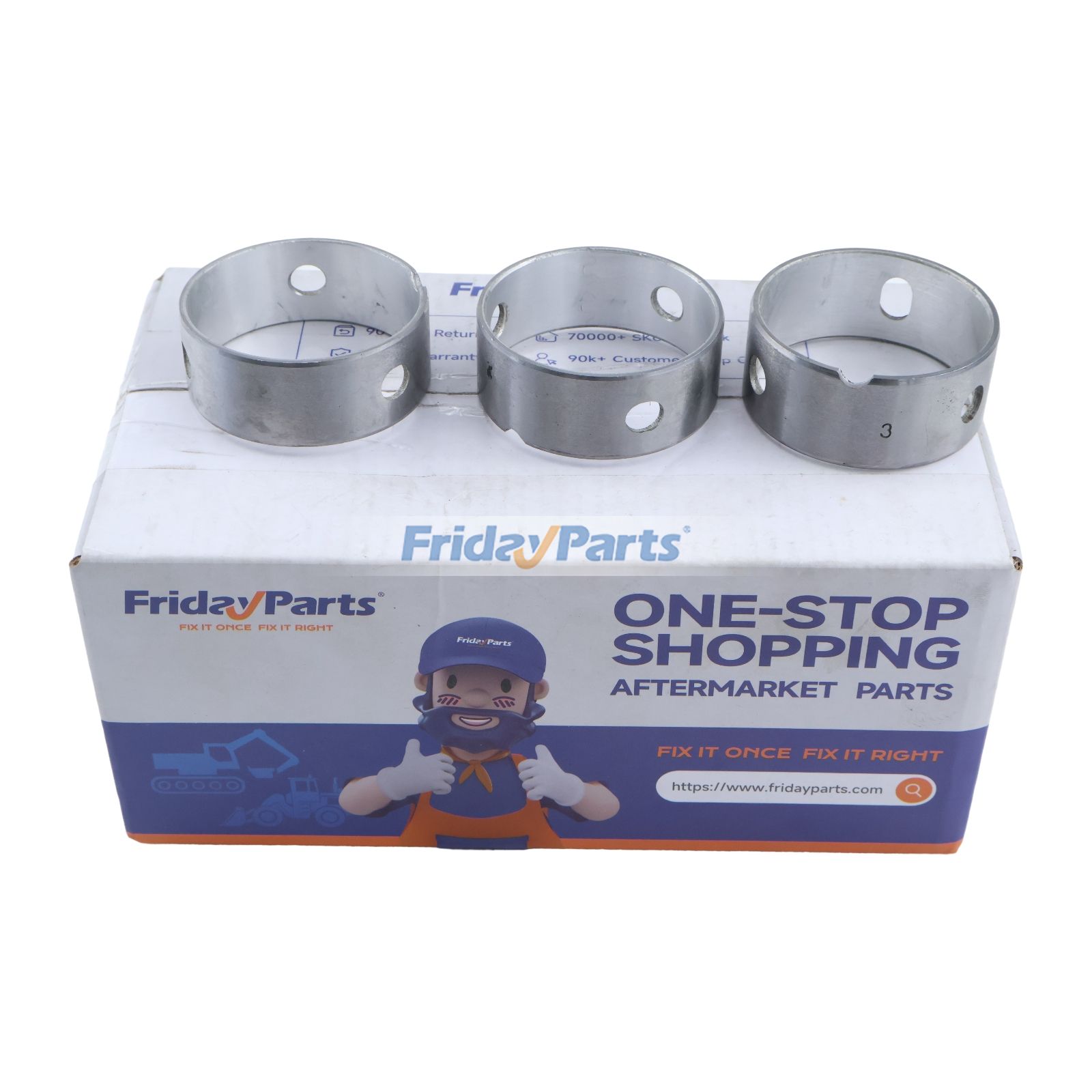 Juego de cojinetes de árbol de levas 11802-78301-71 para motor Toyota 1Z 2Z 3Z Carretilla elevadora 02-5FD20 02-5FD23 02-5FD25 5FD20 5FD23 5FD25 02-5FD28 02-5FD30