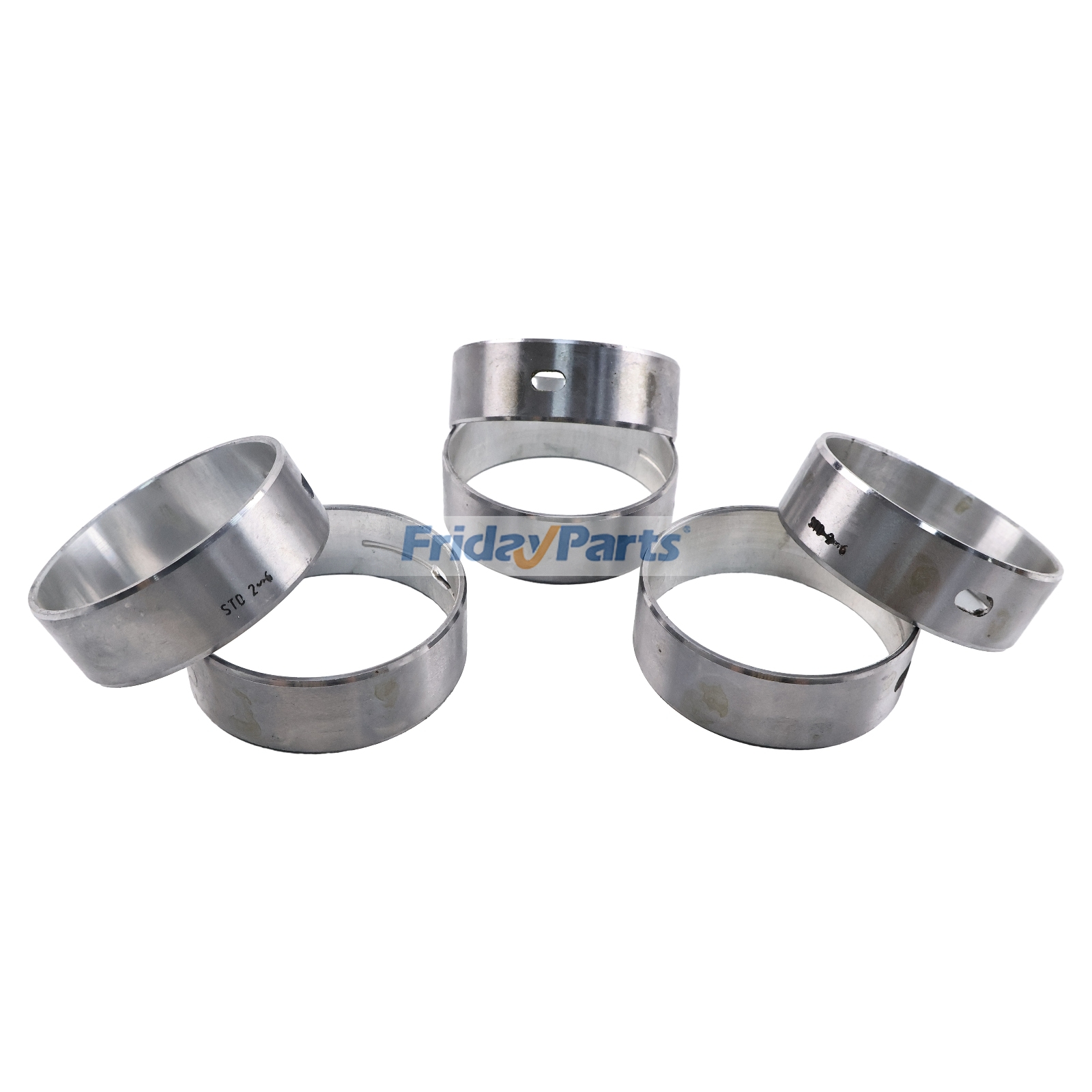 Juego de cojinetes de árbol de levas 9116110480 9116130350 para excavadoras JCB JS130, JS145, JS160, JS180, JS200, JS220 y JS260