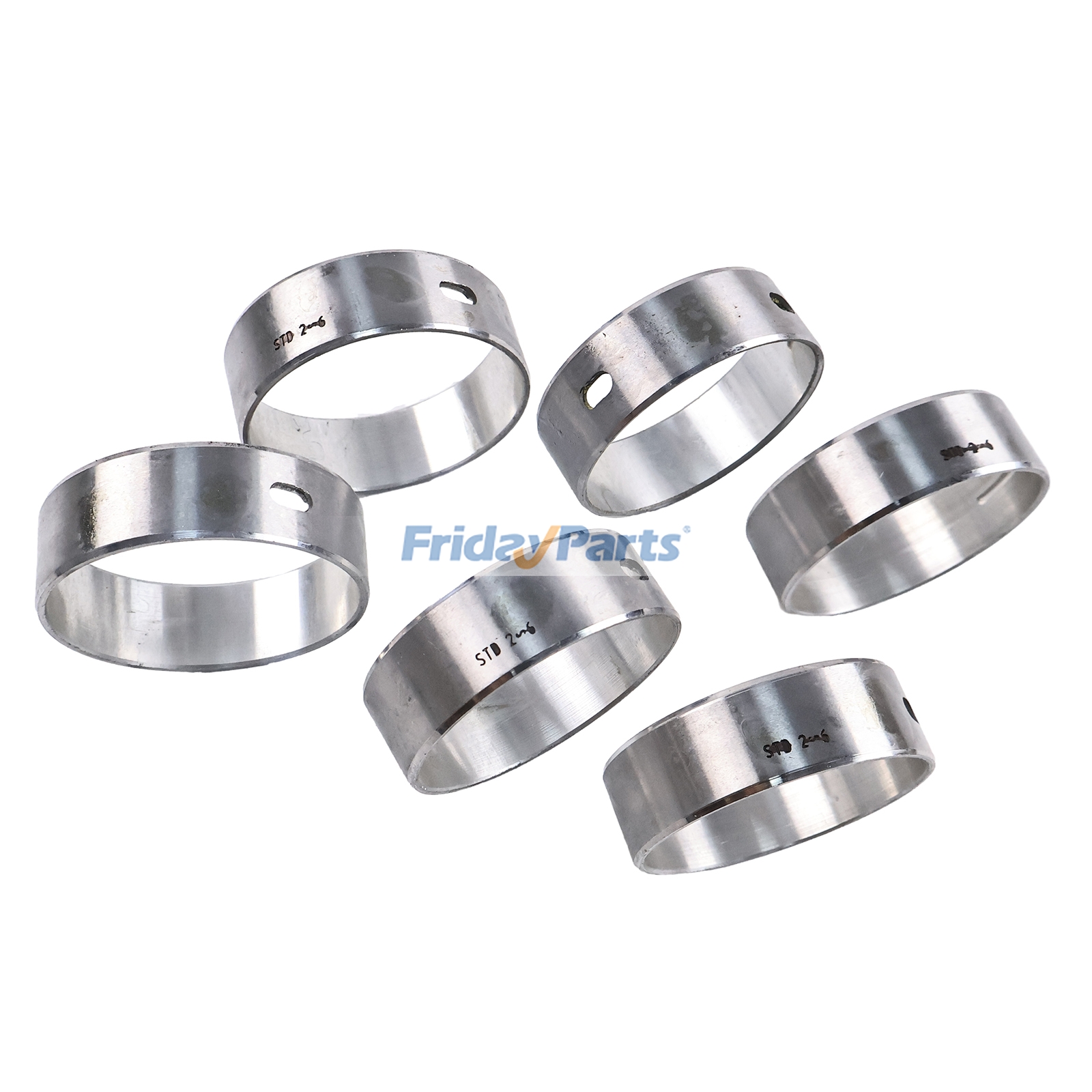 Conjunto de mancais do eixo de comando 9116110480 9116130350 para motor Isuzu 4BG1 6BD1 FSR11 FridayParts