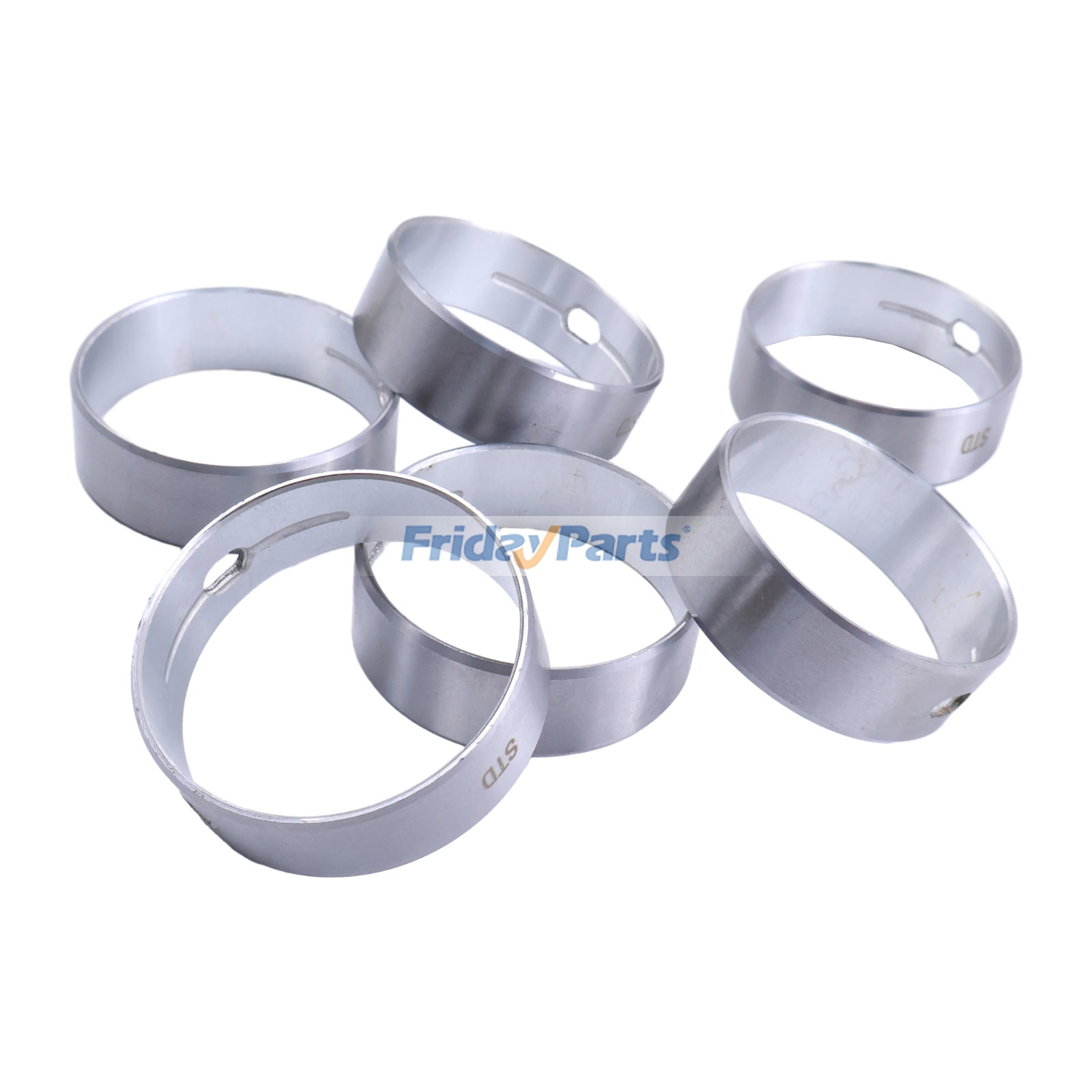 Jeu de bagues d'arbre à cames 130702-00423 130702-00304 pour moteur Doosan DB58pour