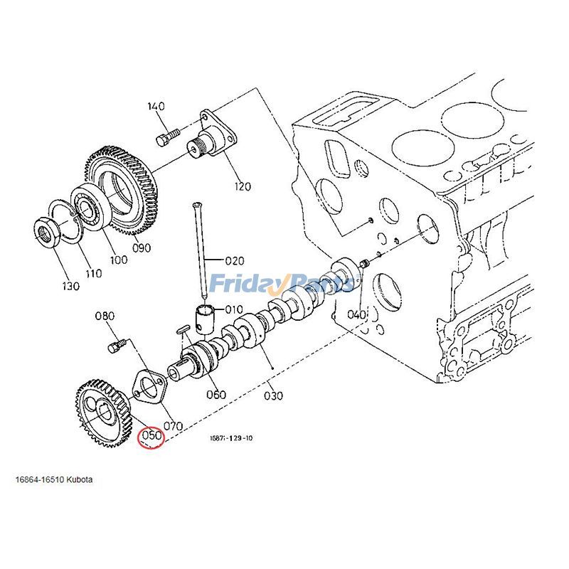 Camshaft Gear for Excavator
